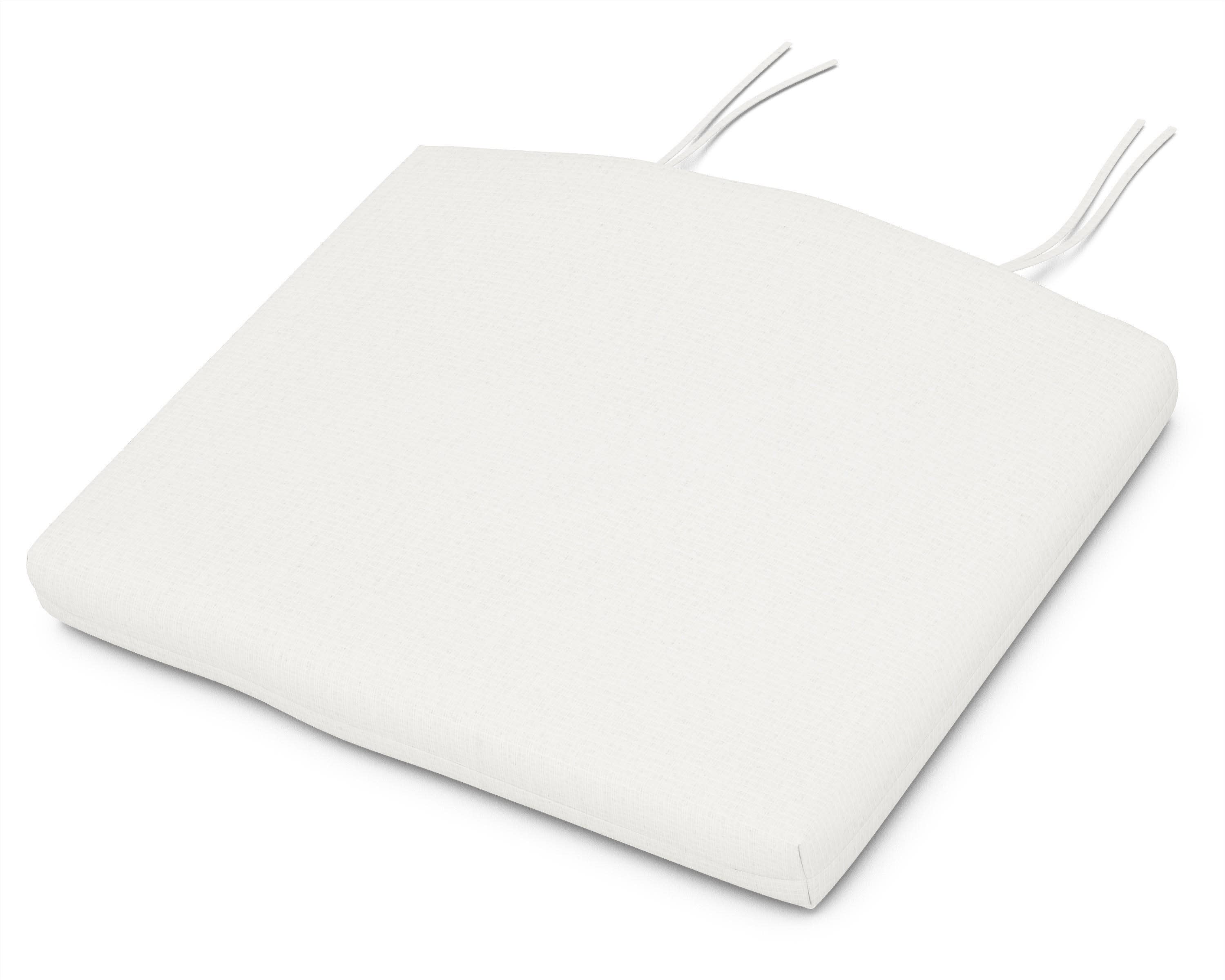 Standard Seat Cushion 18.5"D x 24"W x 2.5"H in Natural Linen