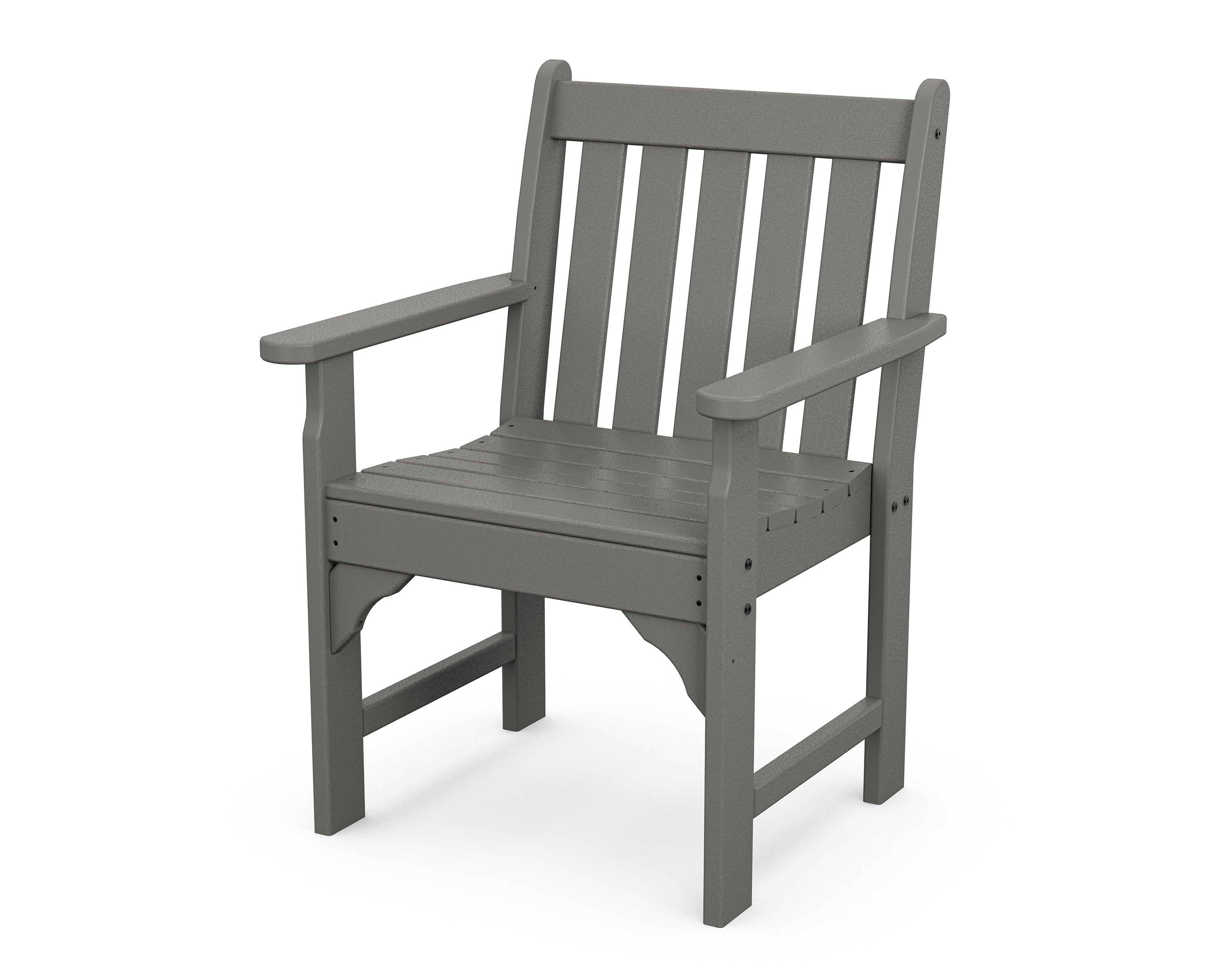 Vineyard Garden Arm Chair in Slate Grey