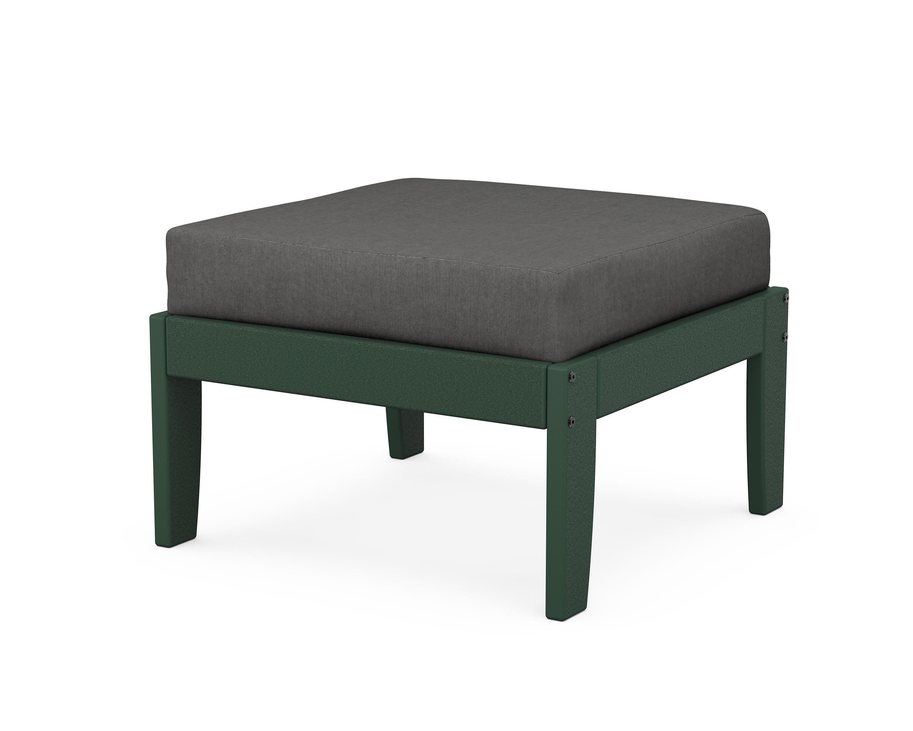 Modular Ottoman - Classic in Green / Spectrum Carbon