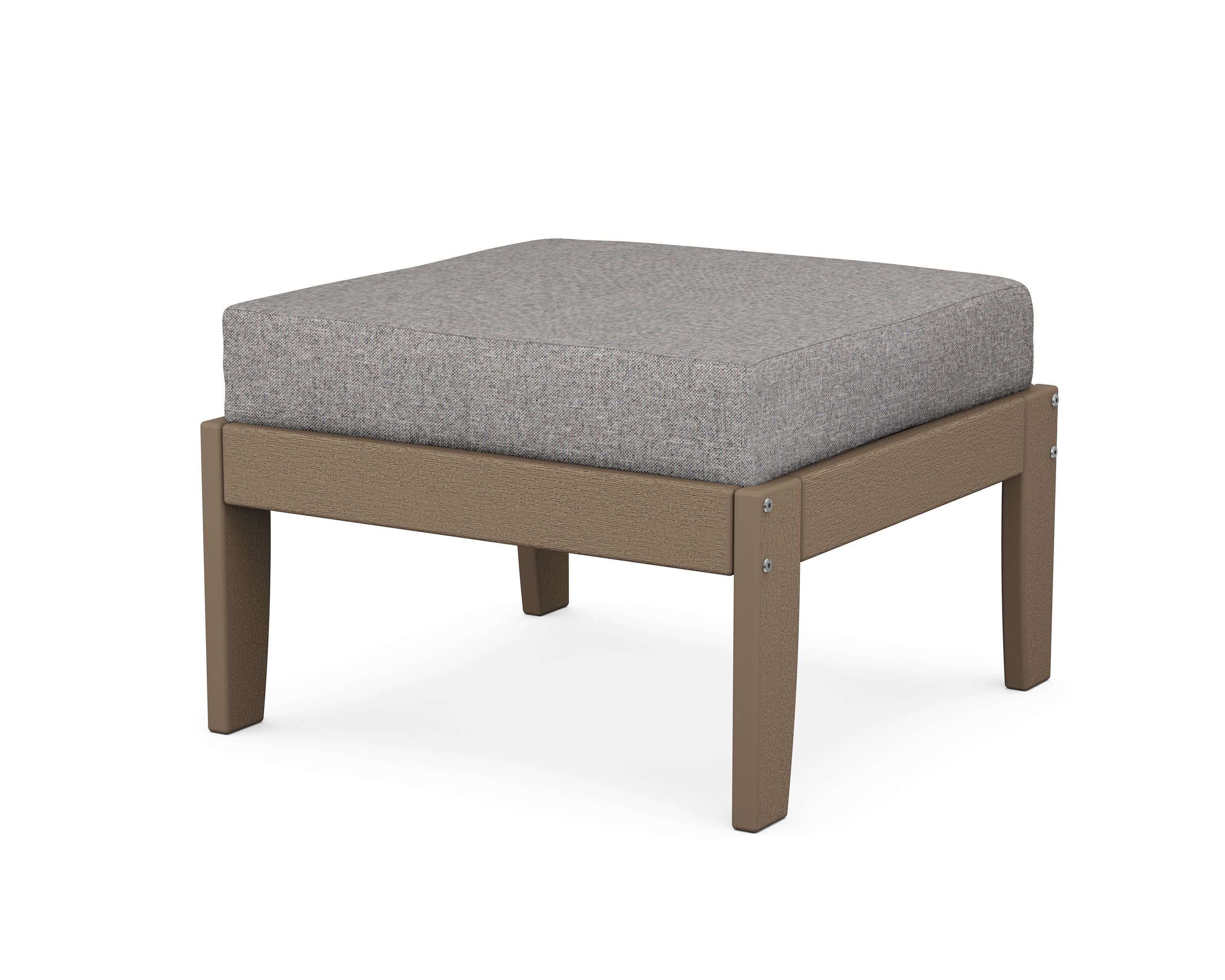 Modular Ottoman - Classic in Vintage Sahara / Grey Mist