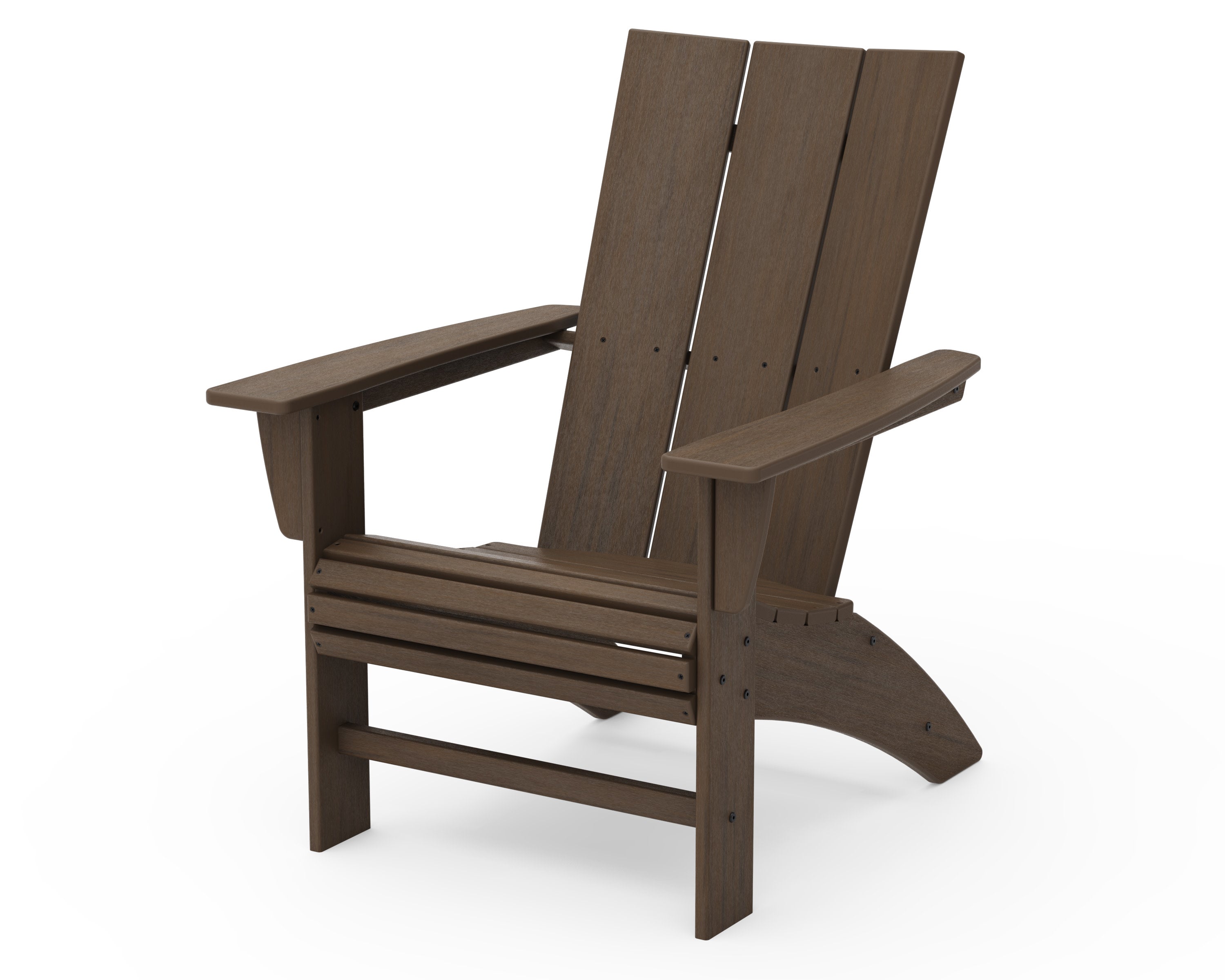 Modern Curveback Adirondack Chair in Kona