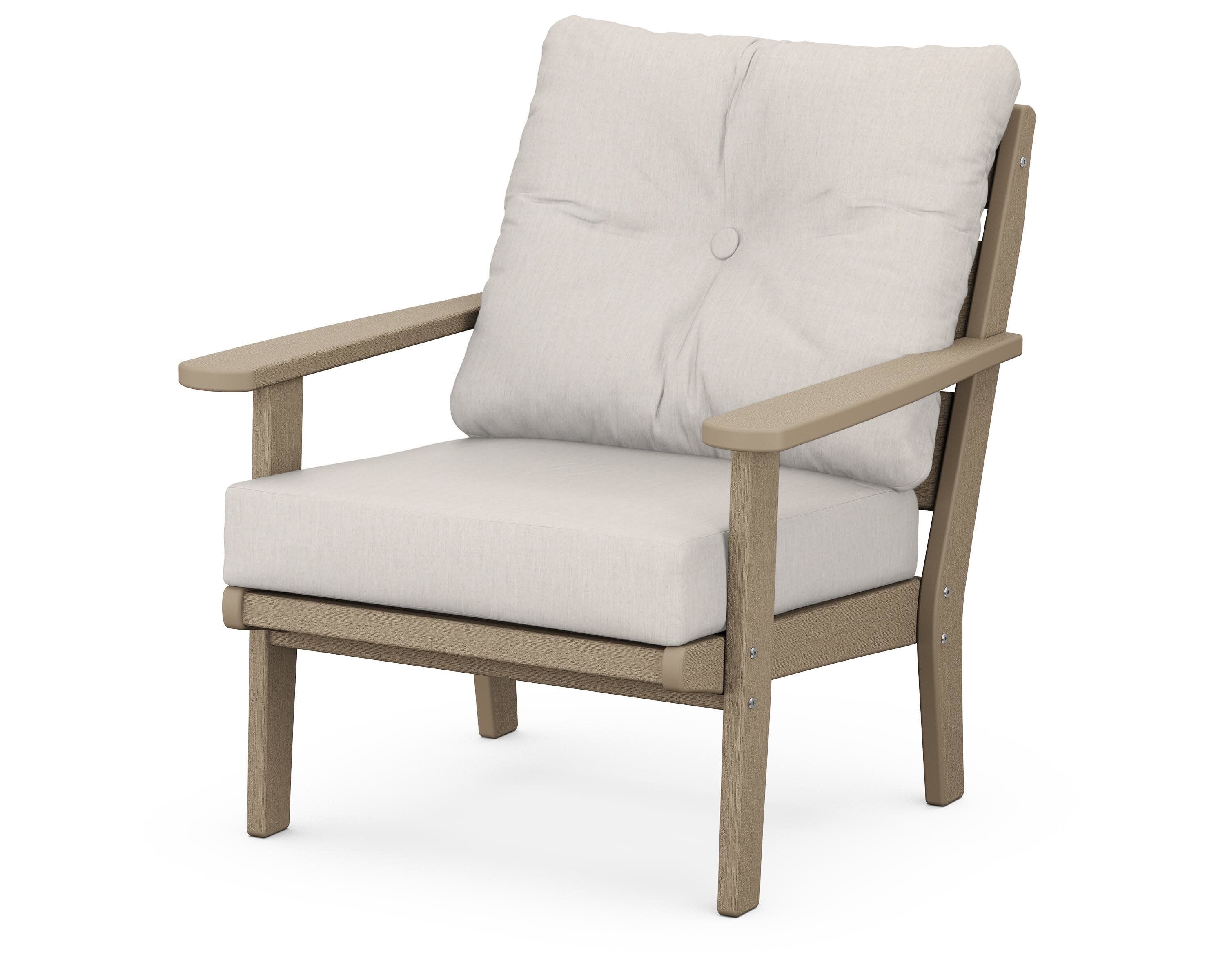 Lakeside Deep Seating Chair in Vintage Sahara / Cast Ash