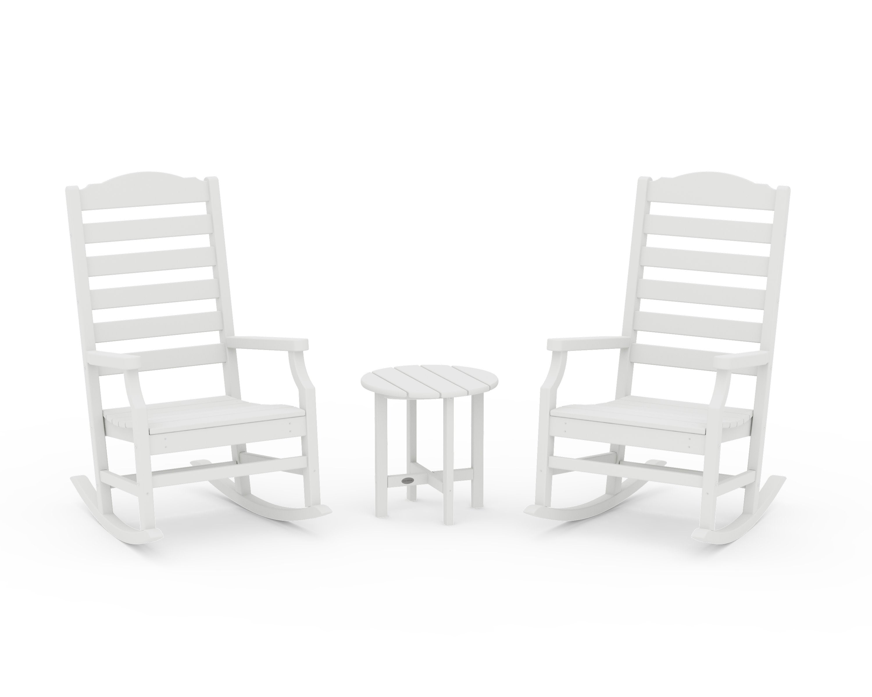 Savannah 3-Piece Rocking Chair Set in Vintage White