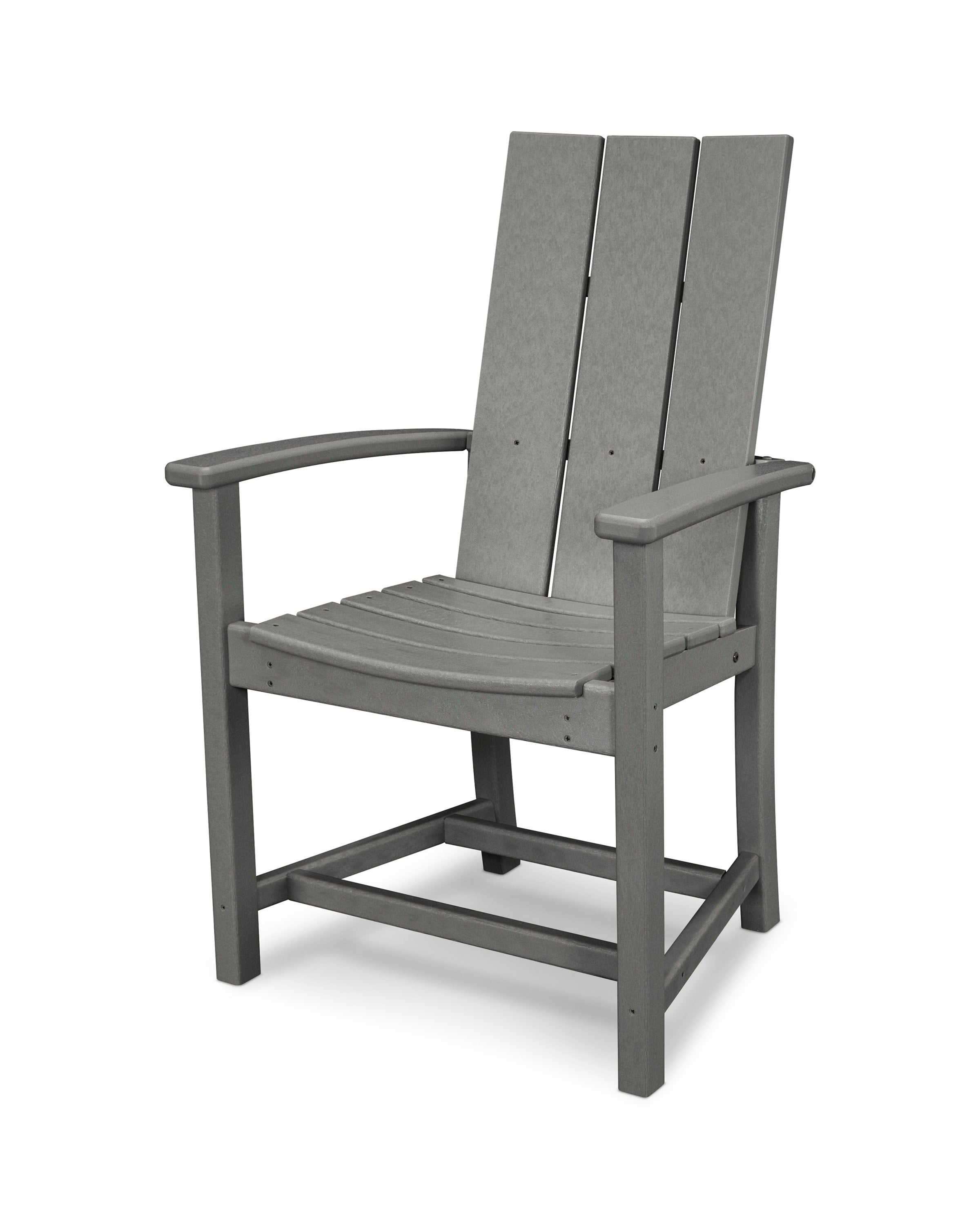 Modern Adirondack Dining Chair in Slate Grey