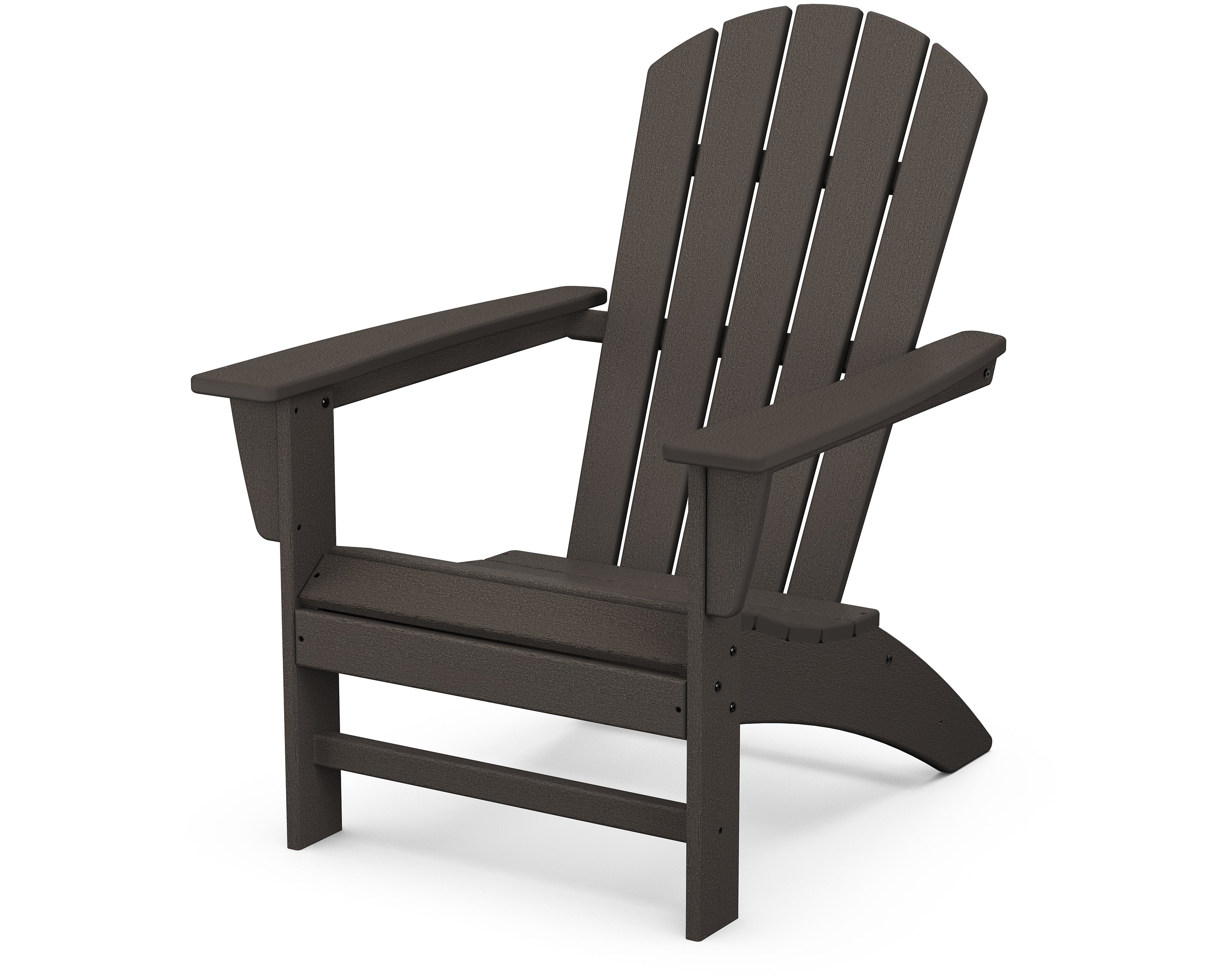 Nautical Adirondack Chair in Vintage Coffee