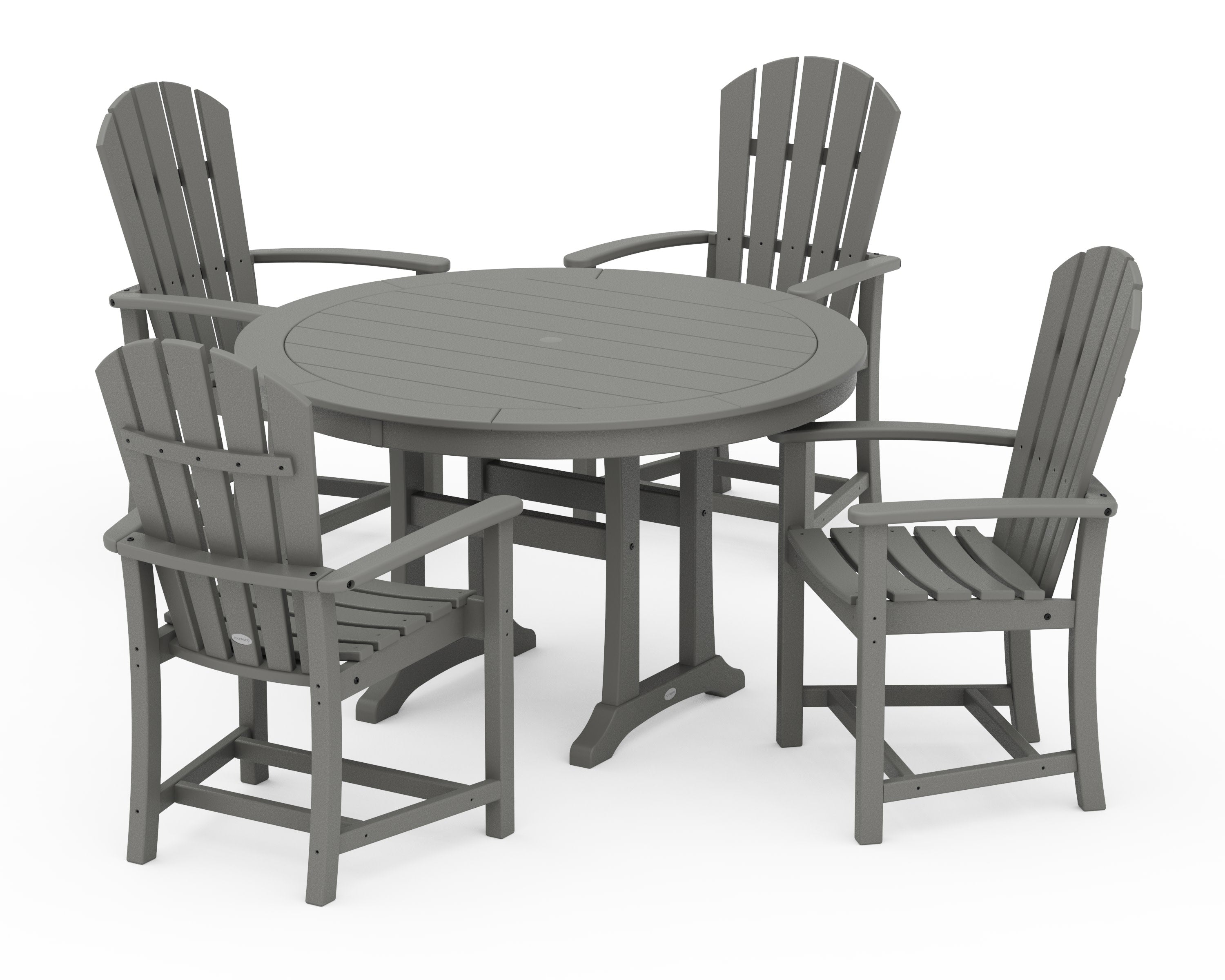Palm Coast 5-Piece Round Dining Set