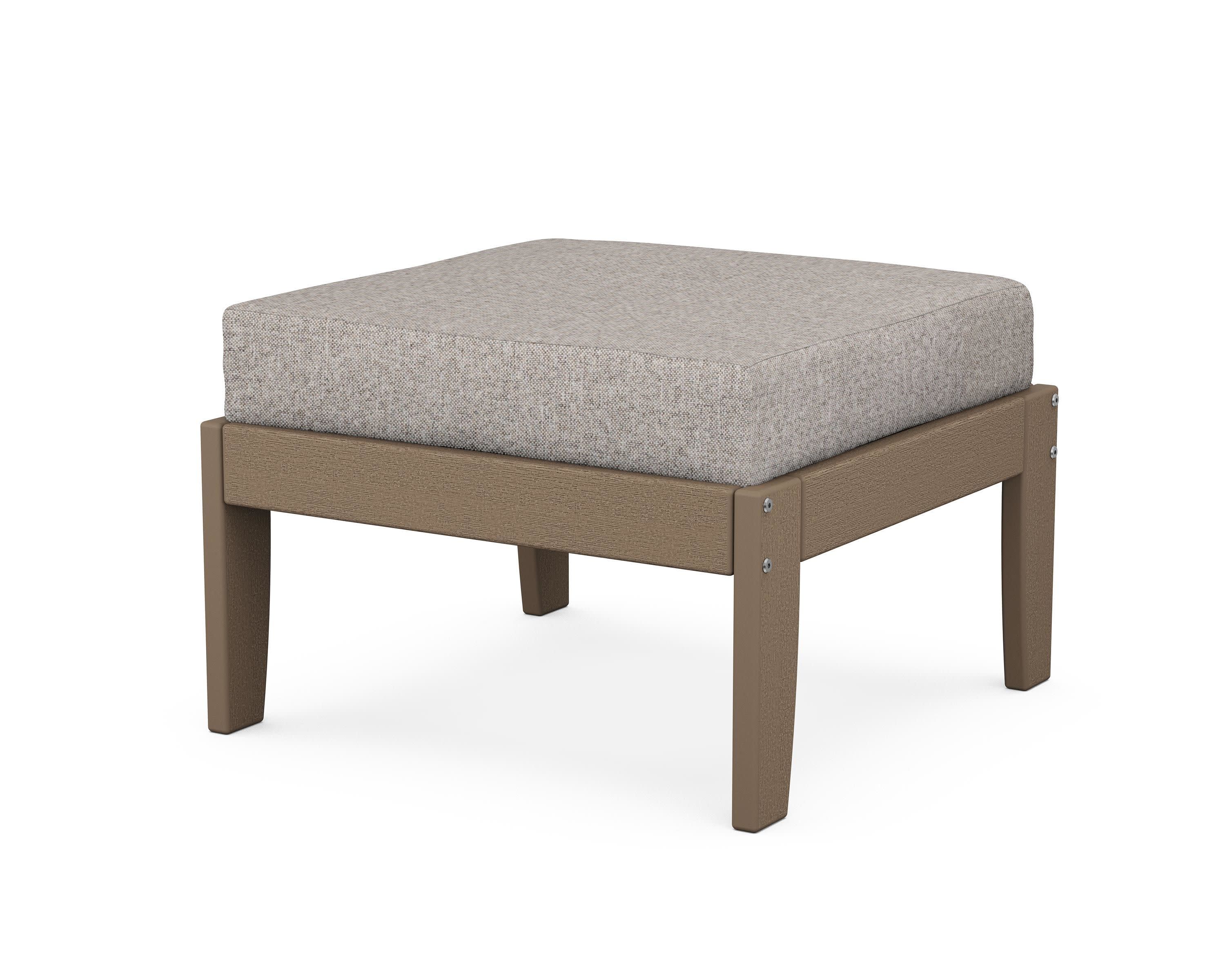 Modular Ottoman - Classic in Vintage Sahara / Weathered Tweed