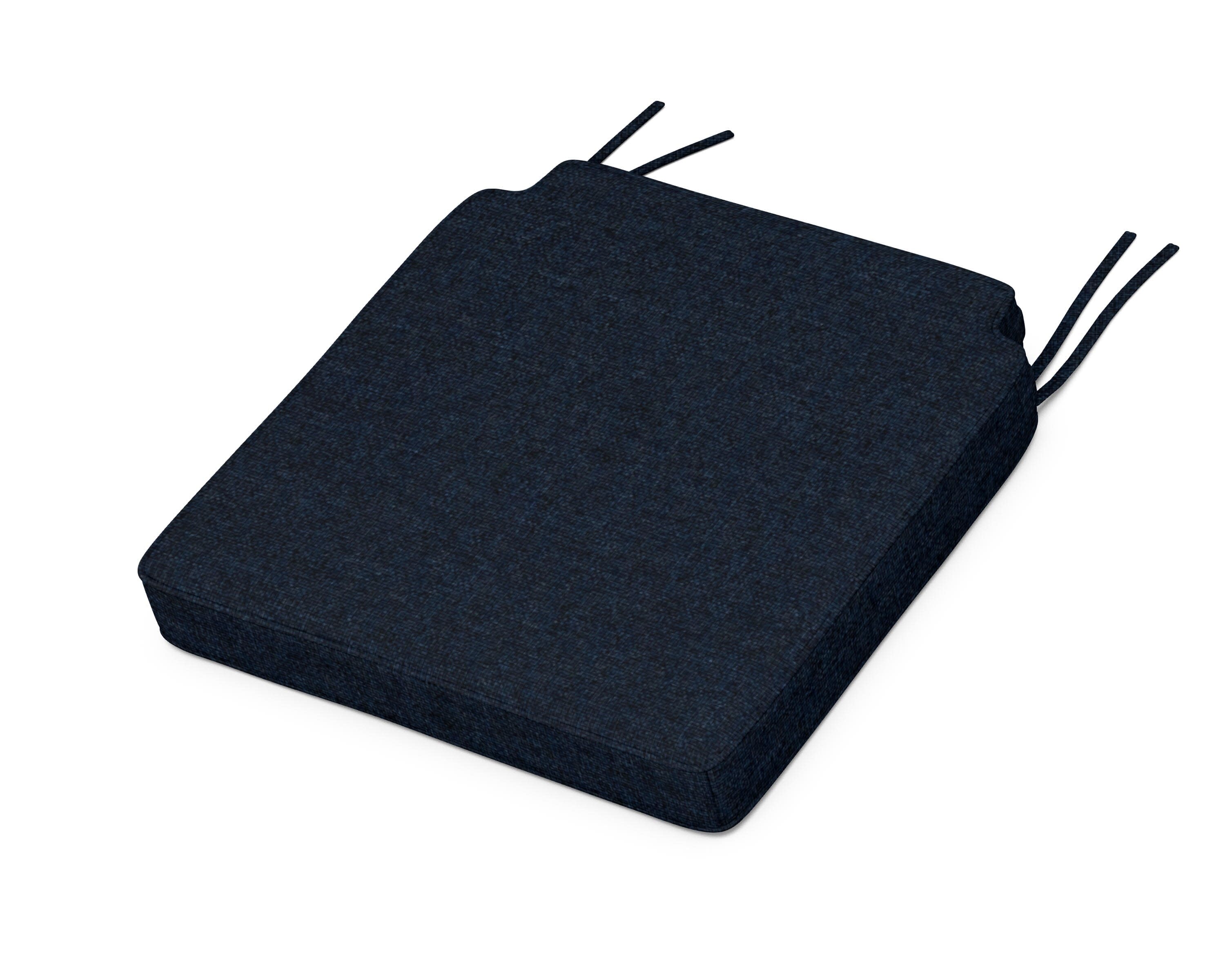 Acadia Dining Side Seat Cushion in Marine Indigo