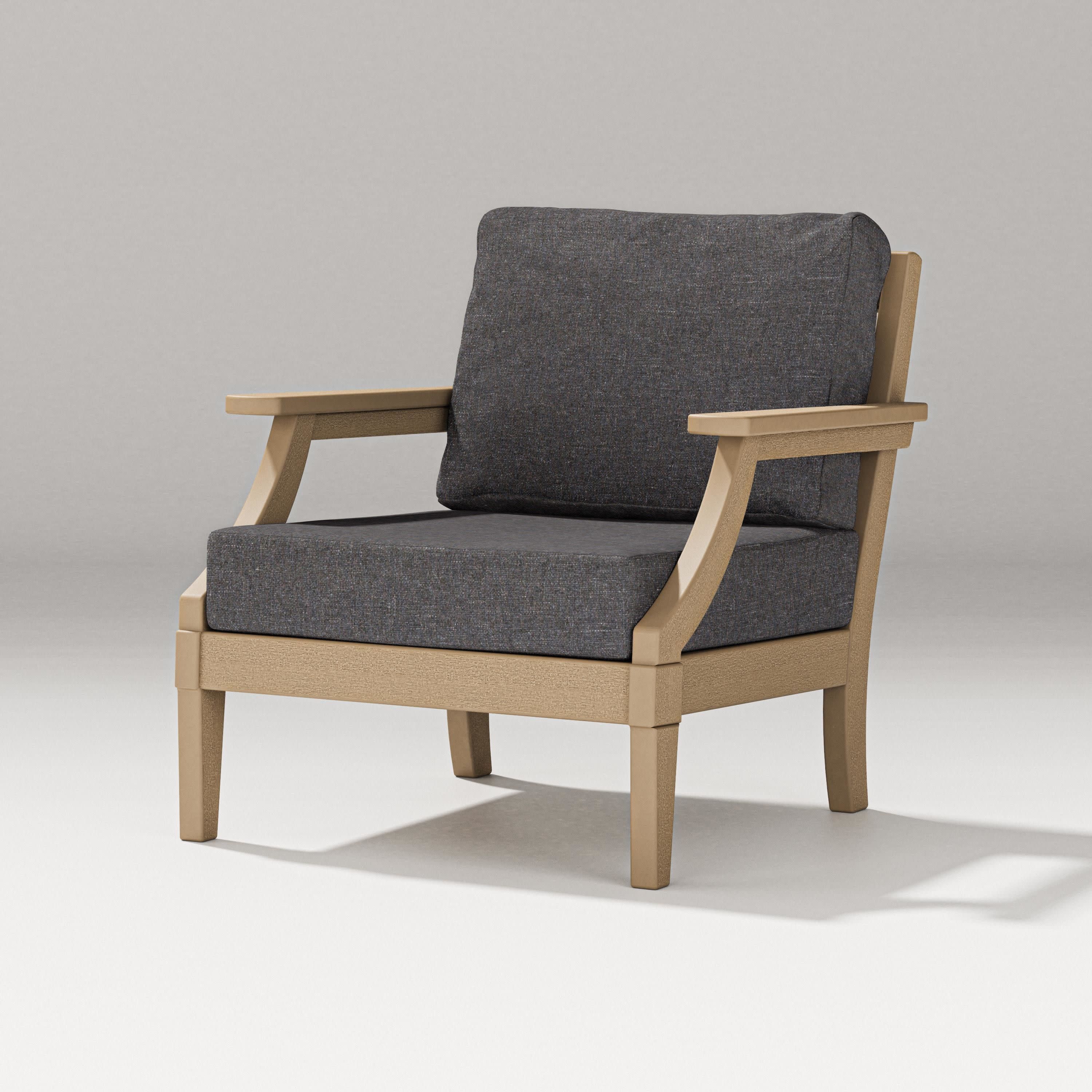 Estate Lounge Chair in Vintage Sahara / Ash Charcoal