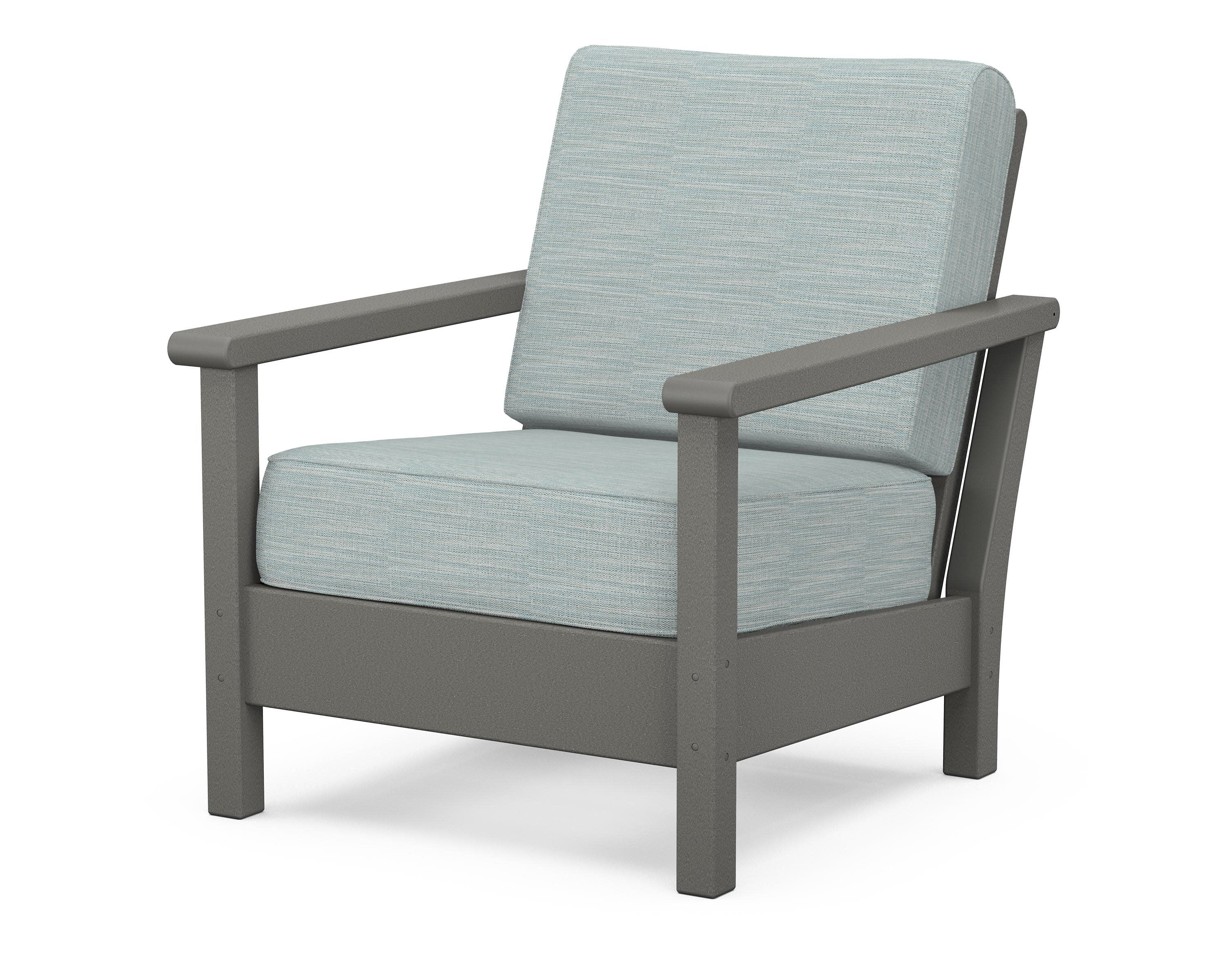 Harbour Deep Seating Chair in Slate Grey / Soothe Mist