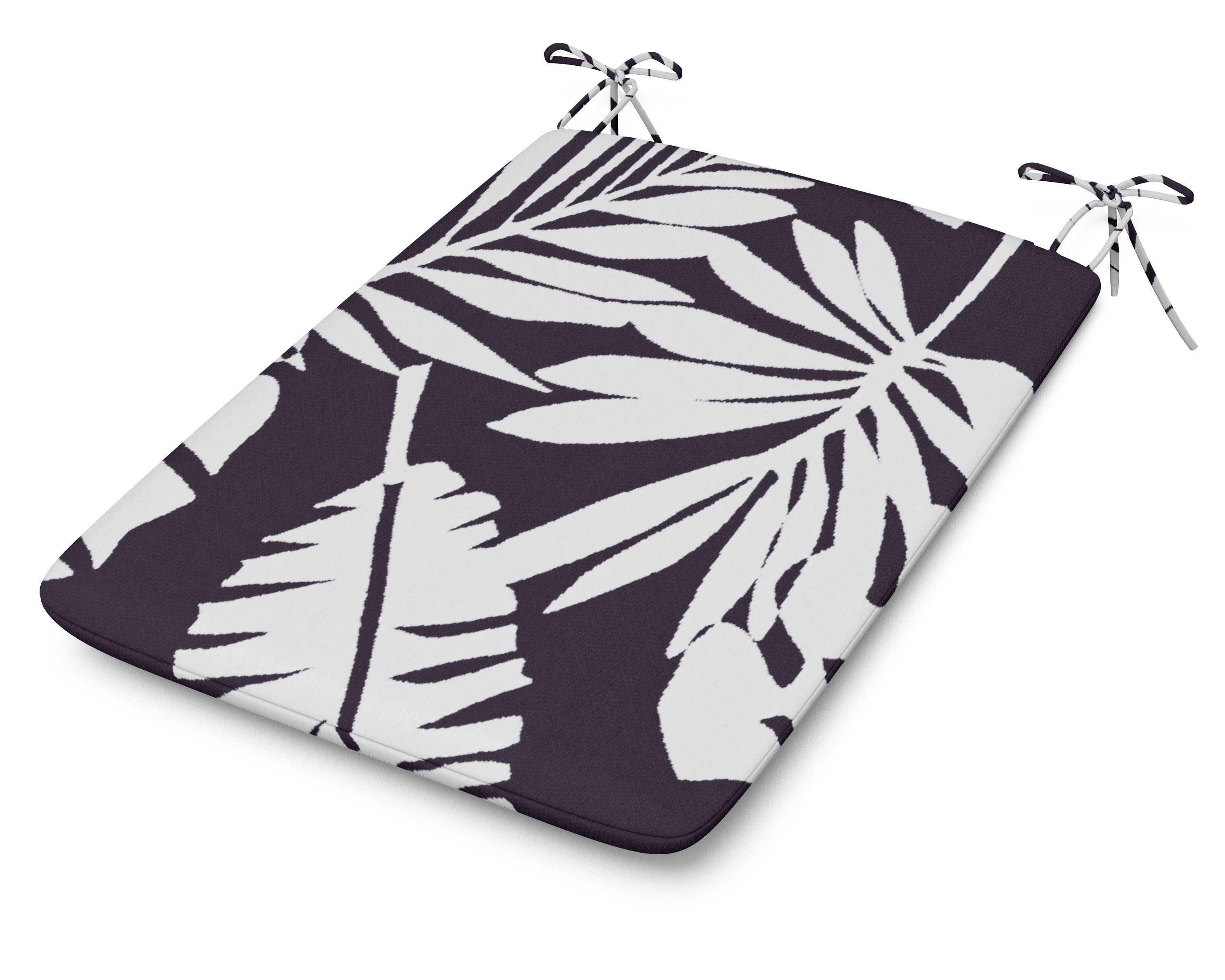 1100 Plaza Seat Pad in Leaf Navy