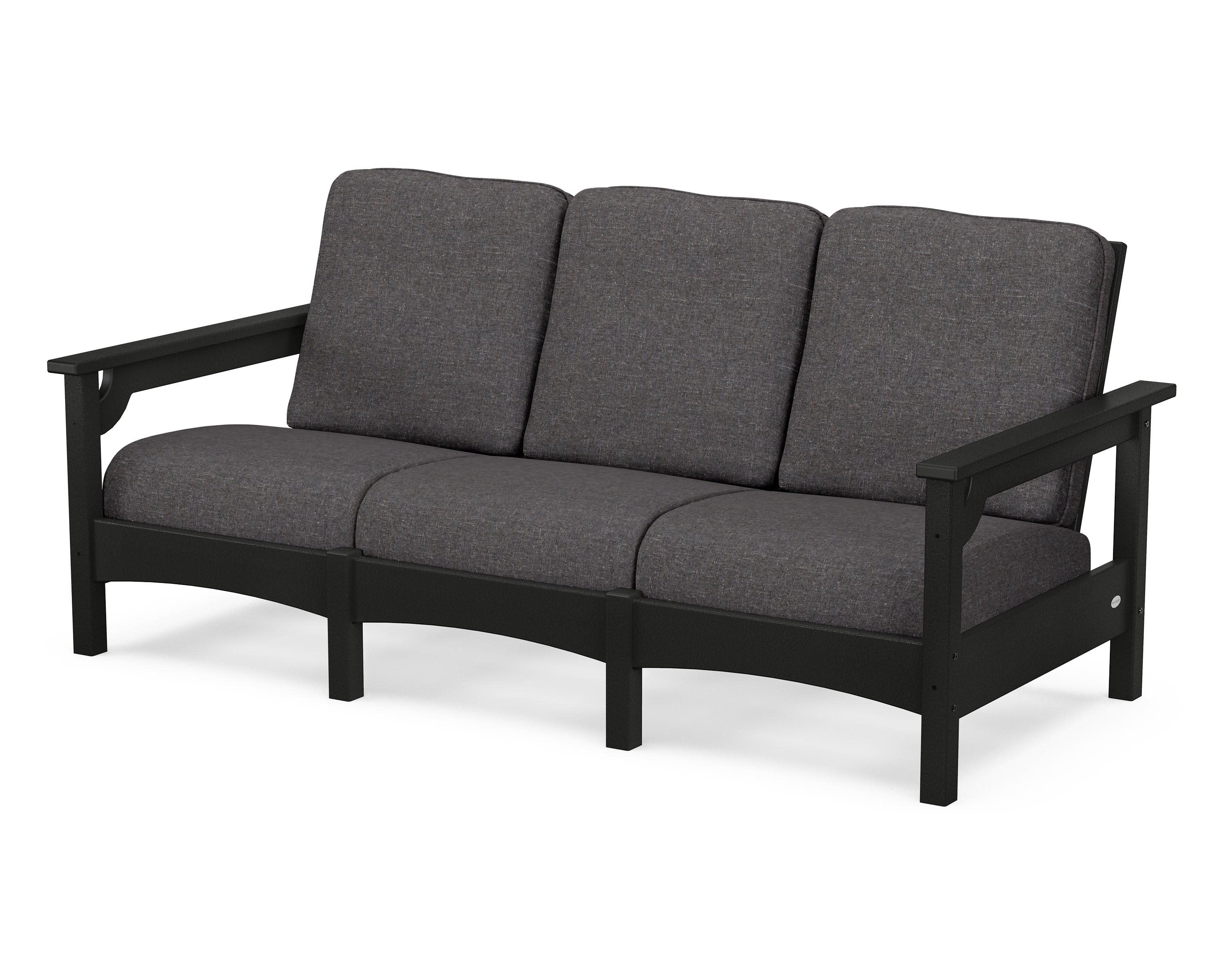 Club Sofa in Black / Ash Charcoal