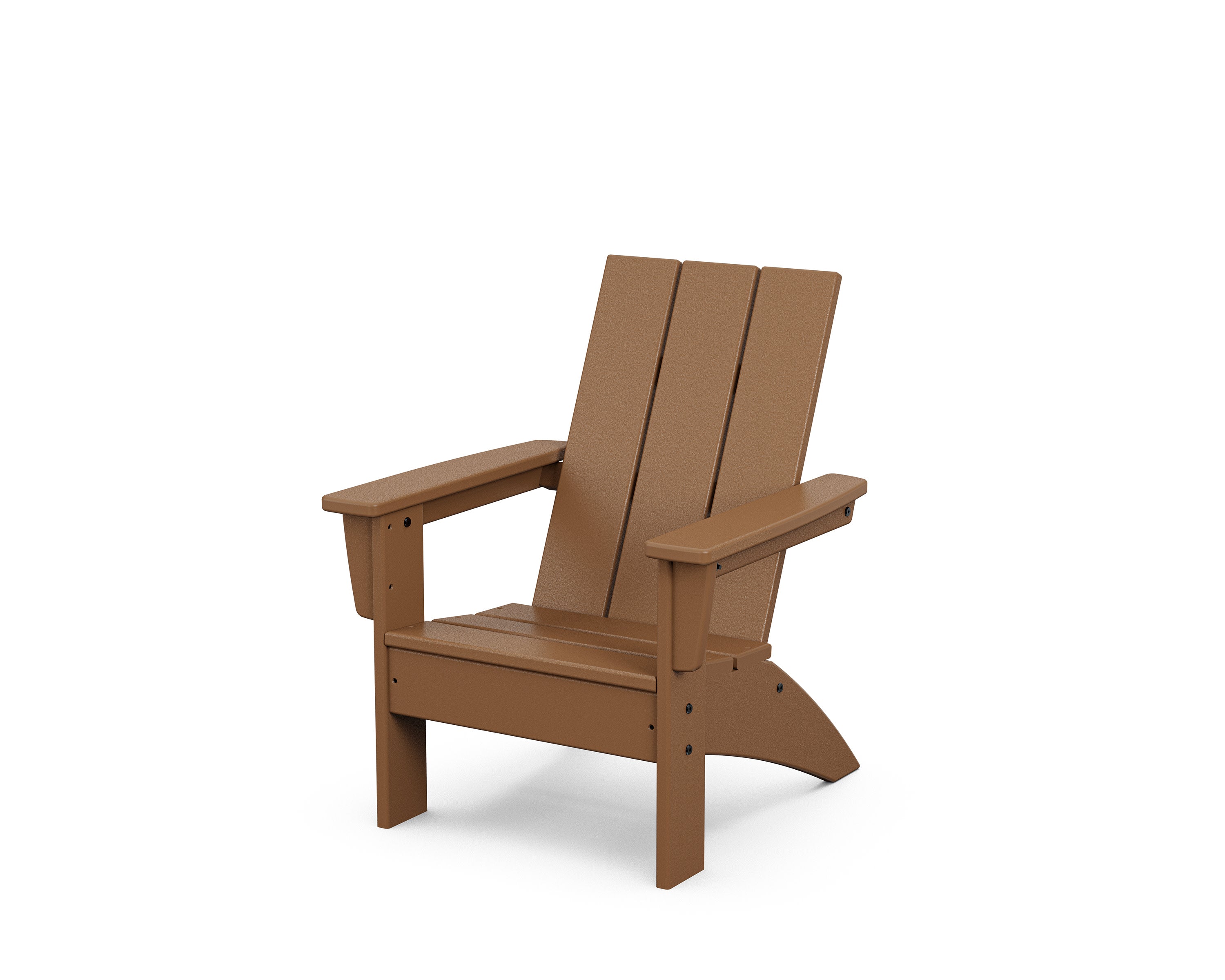 Kids Modern Adirondack Chair in Teak