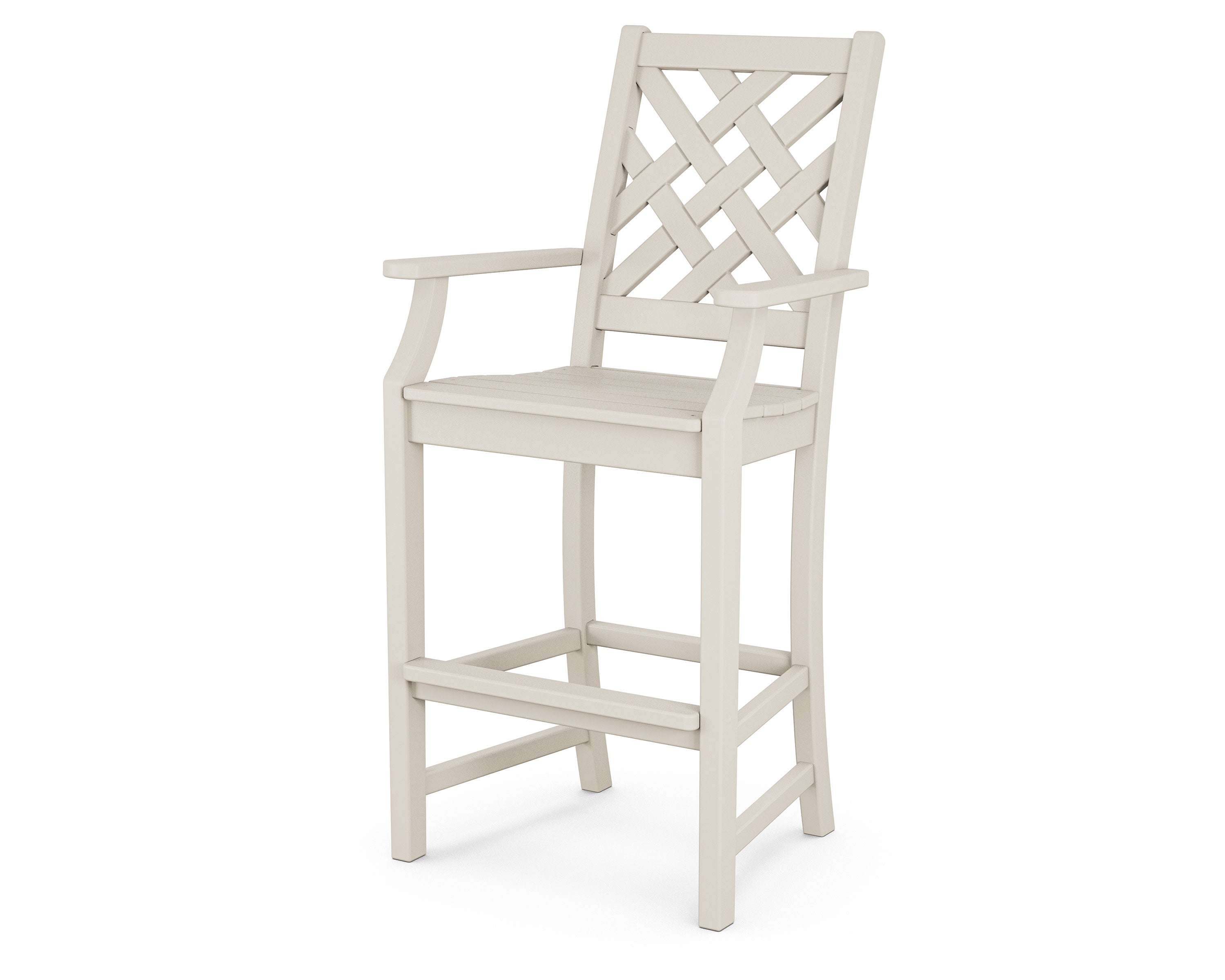 Wovendale Bar Arm Chair in Sand