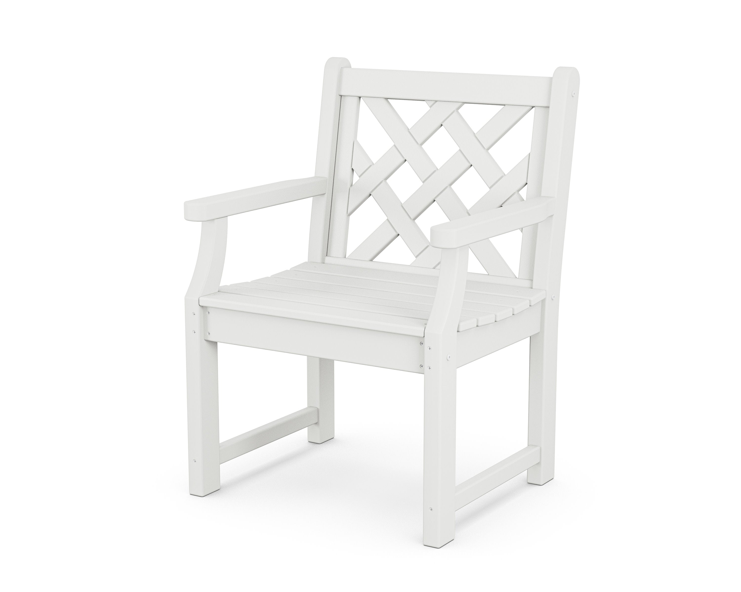 Wovendale Garden Arm Chair in White