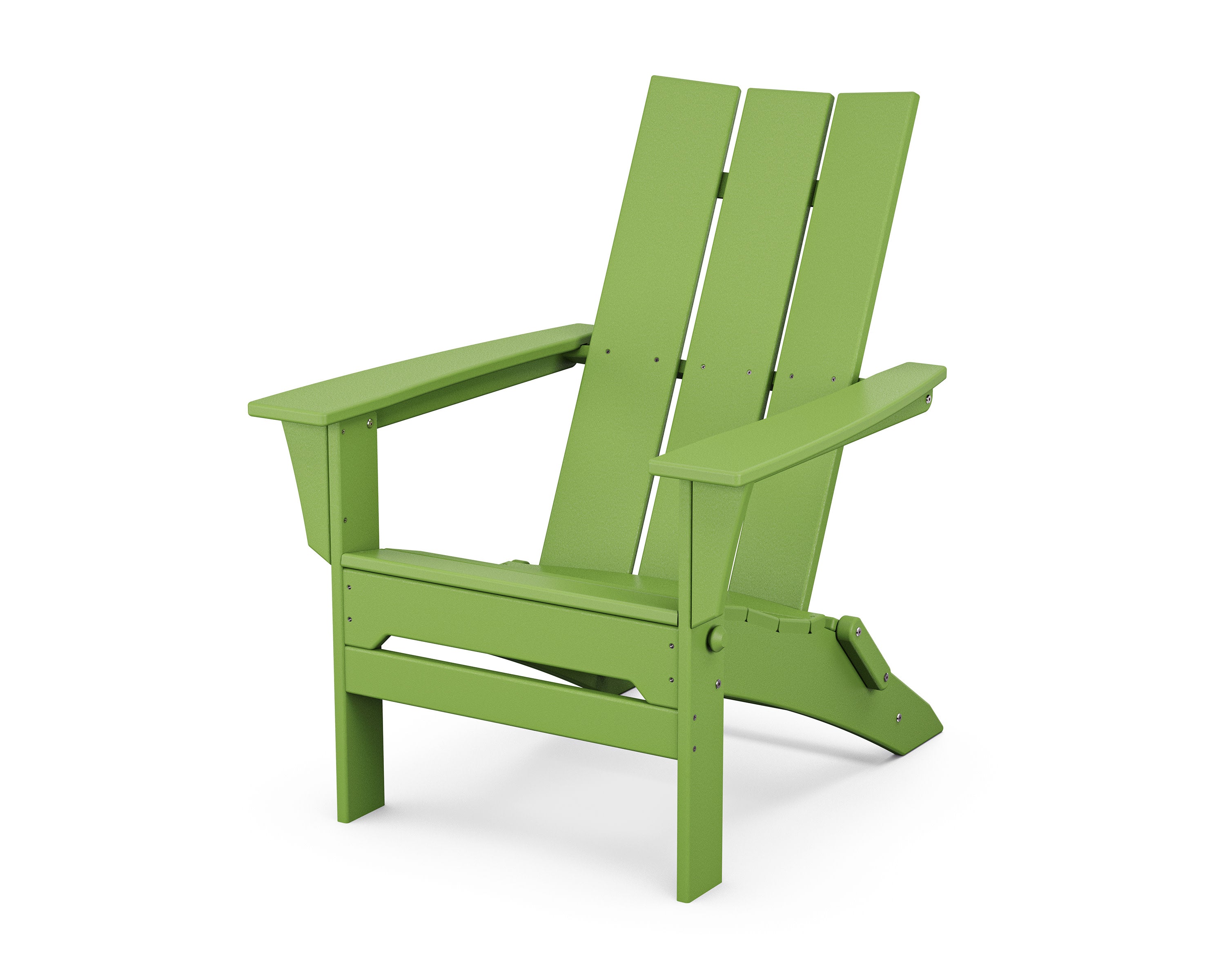 Modern Folding Adirondack in Lime