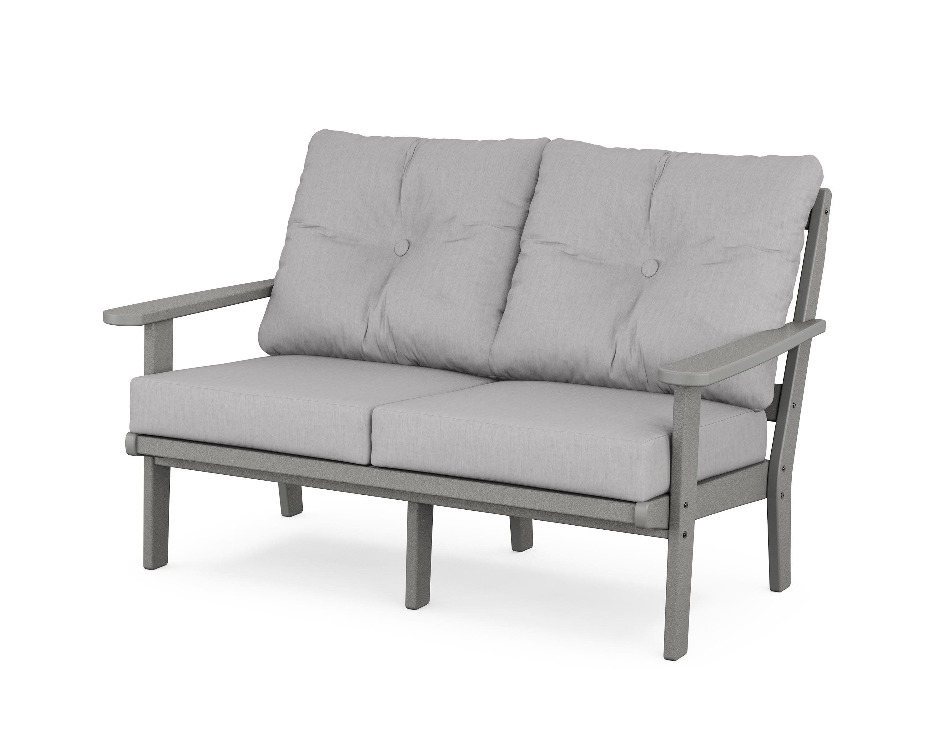 Mission Deep SeatingLoveseat in Slate Grey / Granite