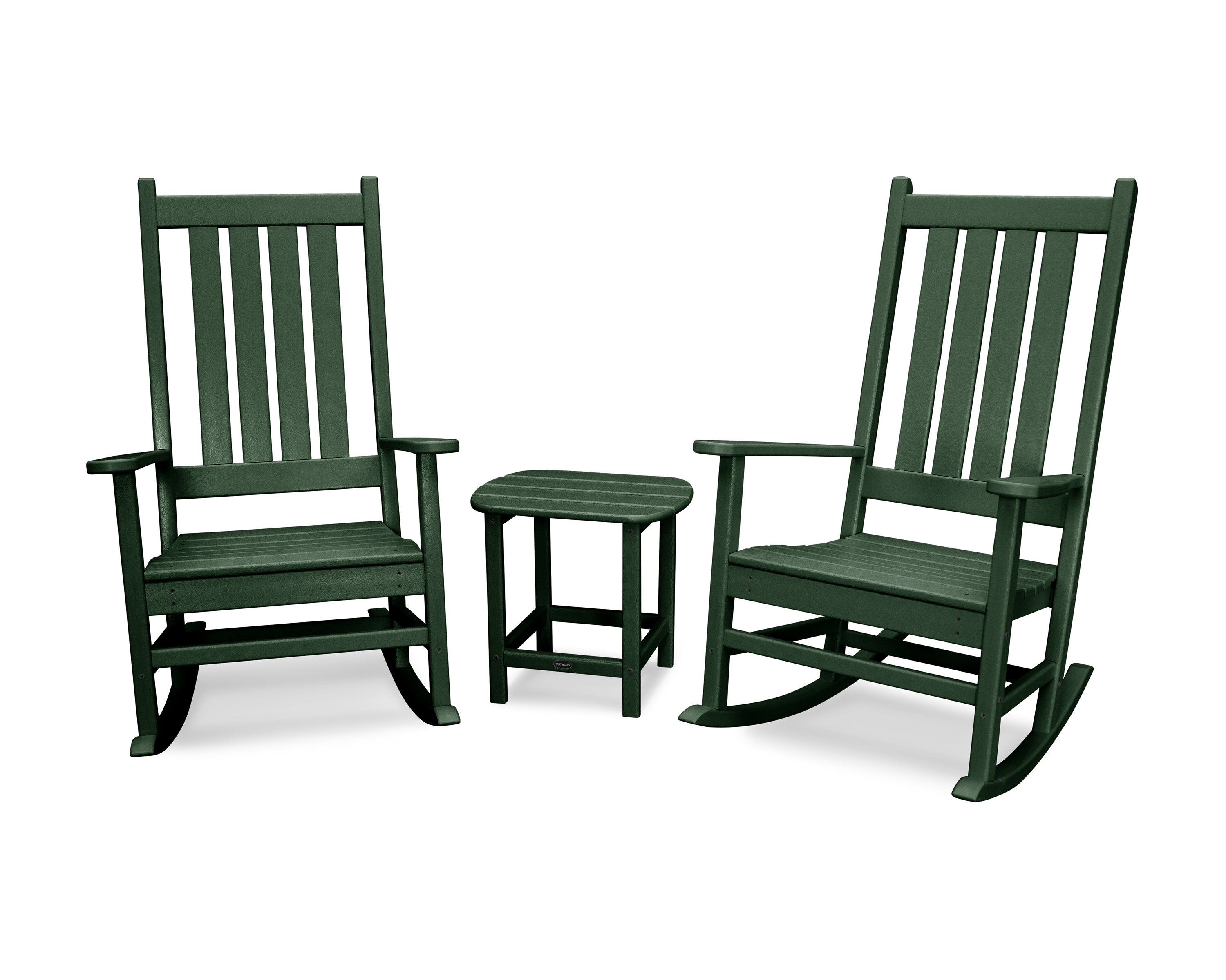 Vineyard 3-Piece Rocking Set in Green
