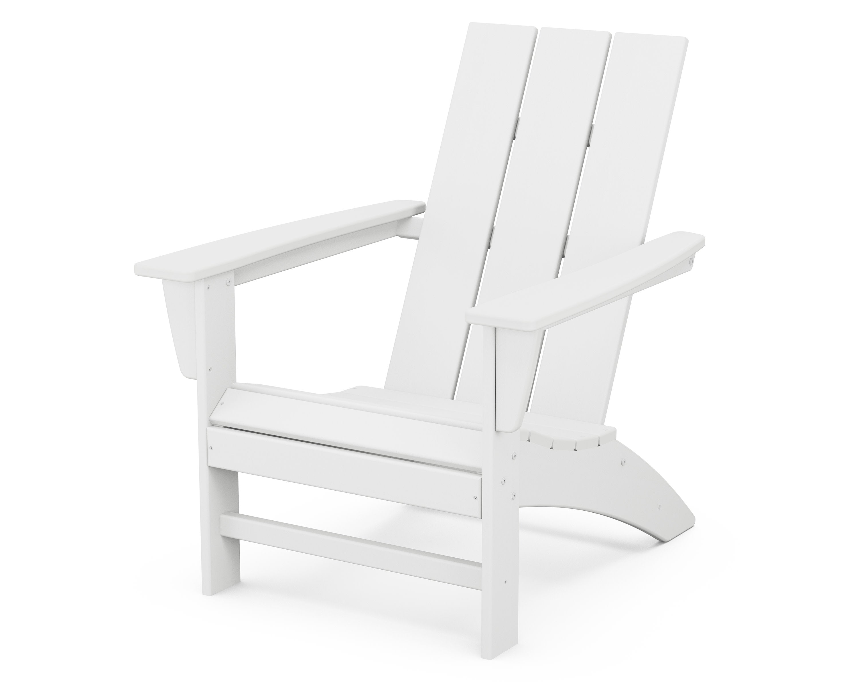 Modern Adirondack Chair in White