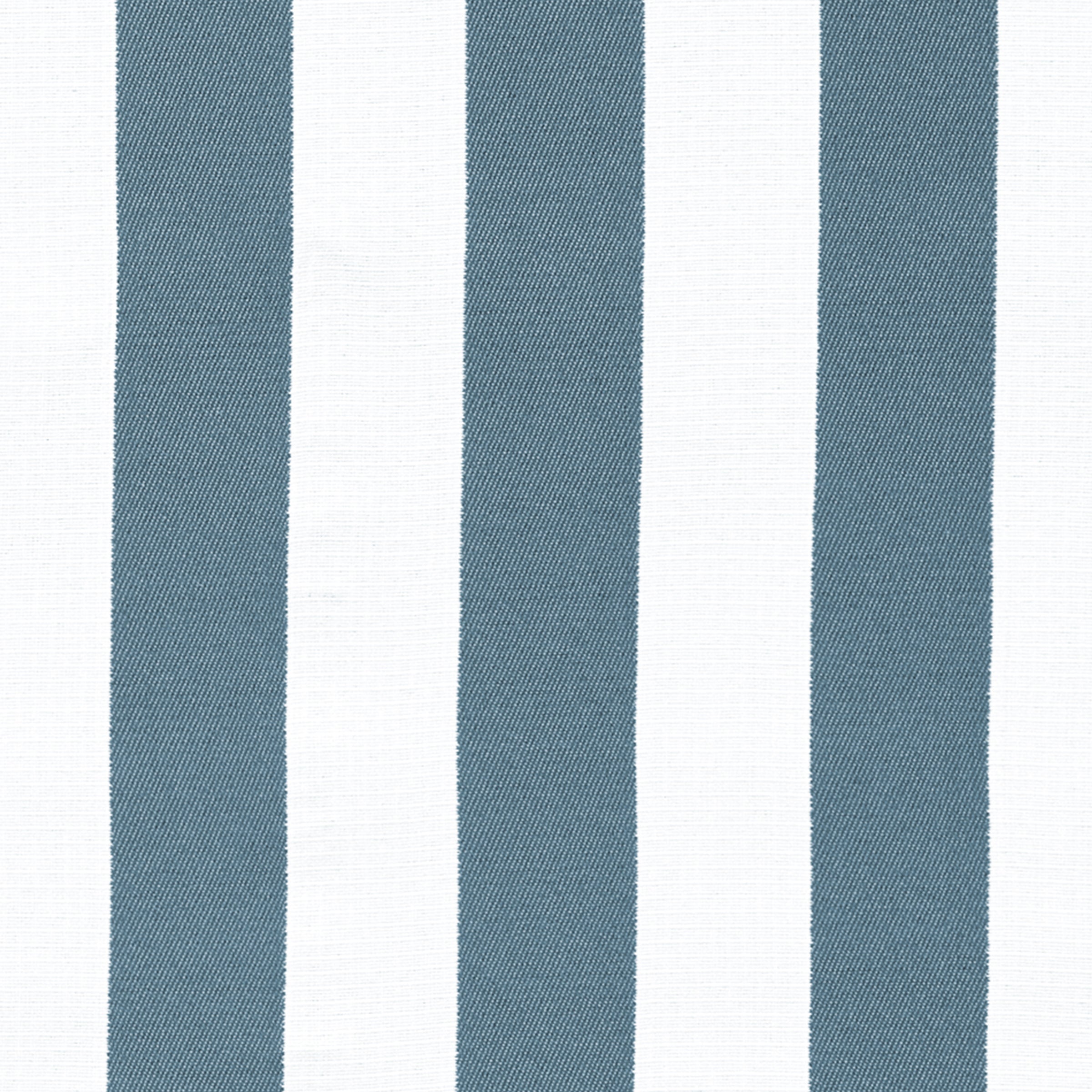 Vineyard 5 Piece Deep Seating Set in Mahogany / Cabana Stripe Sky Blue