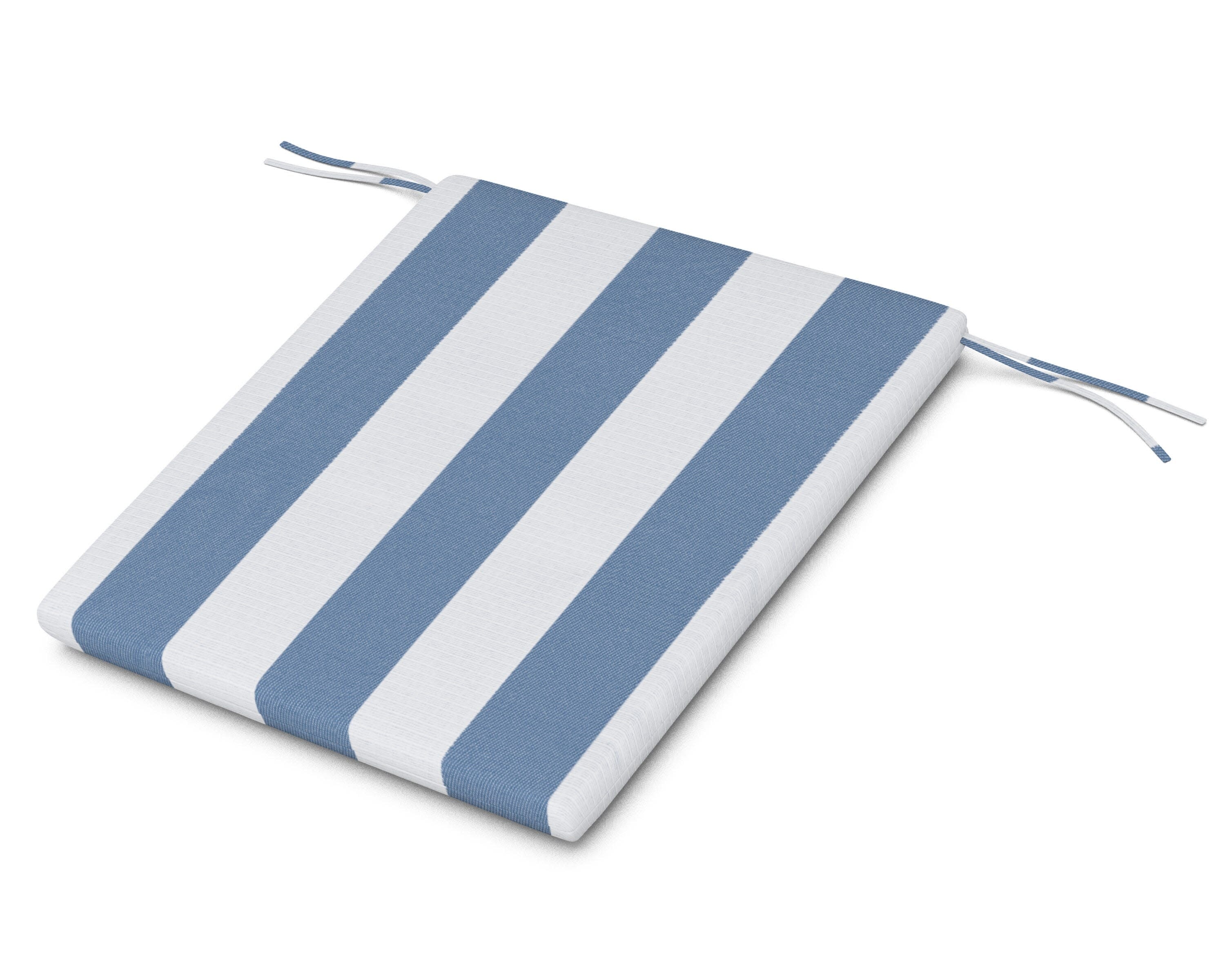 AL100 Seat Pad in Cabana Stripe Sky Blue