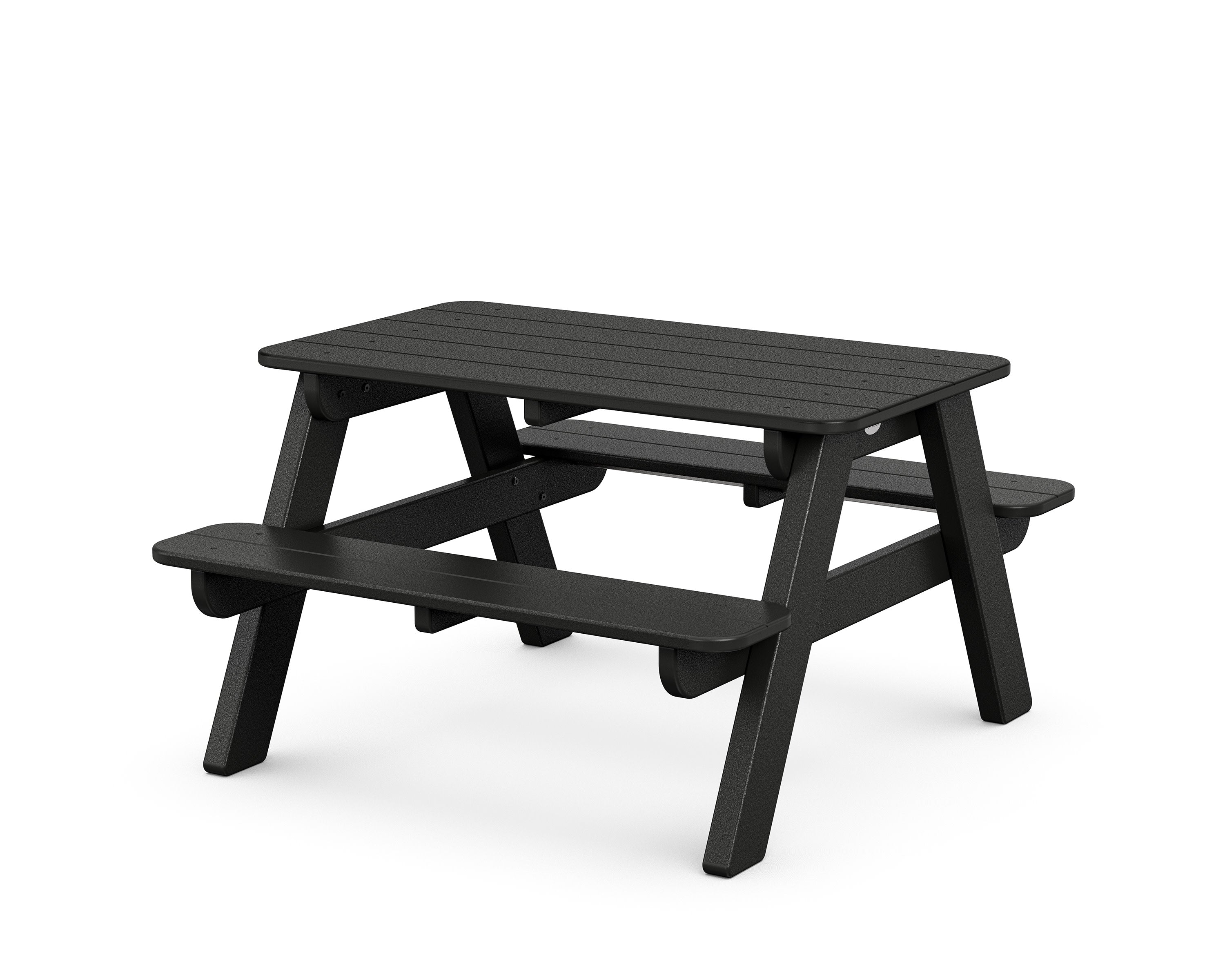 Kids Outdoor Picnic Table in Black