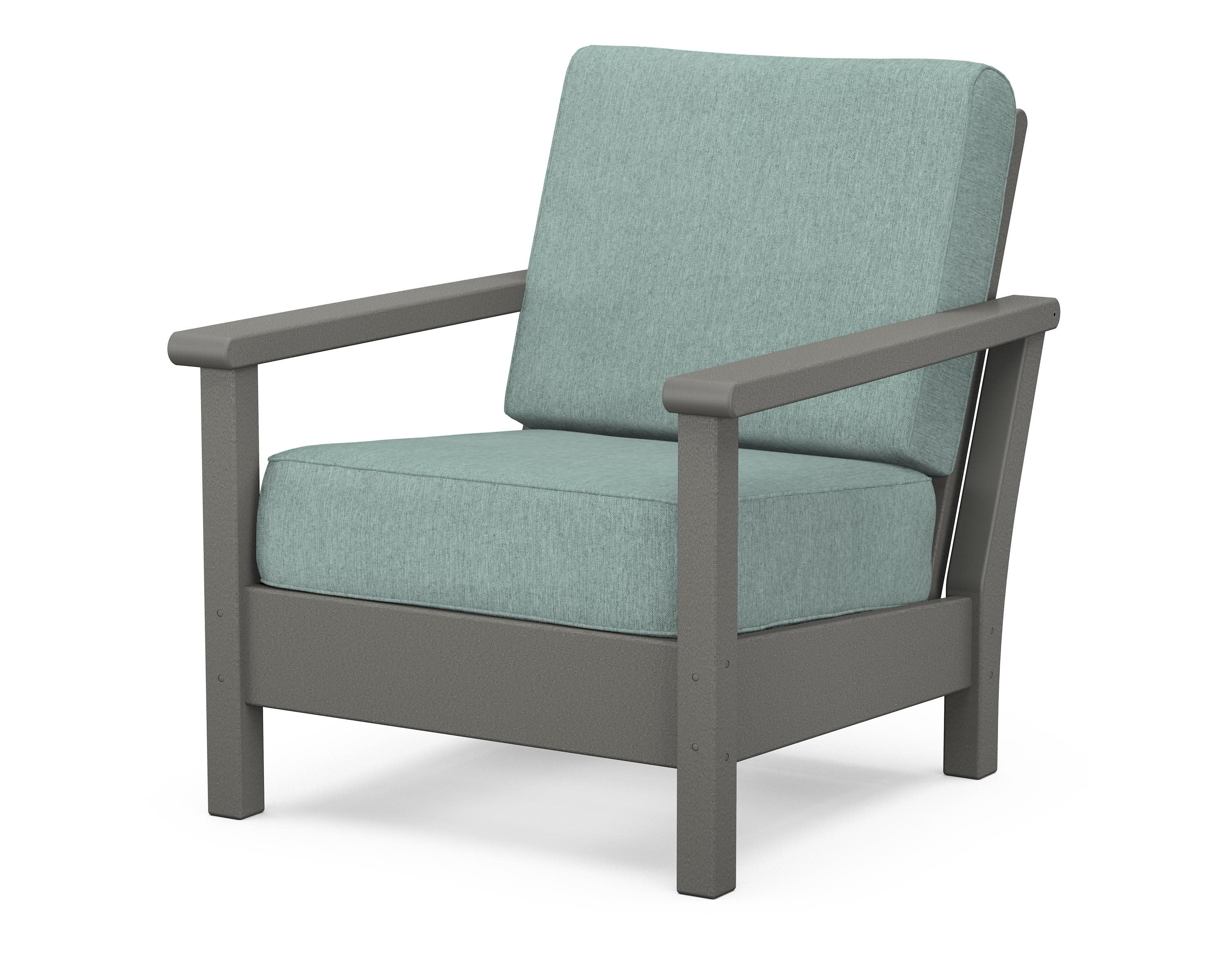 Harbour Deep Seating Chair in Slate Grey / Glacier Spa