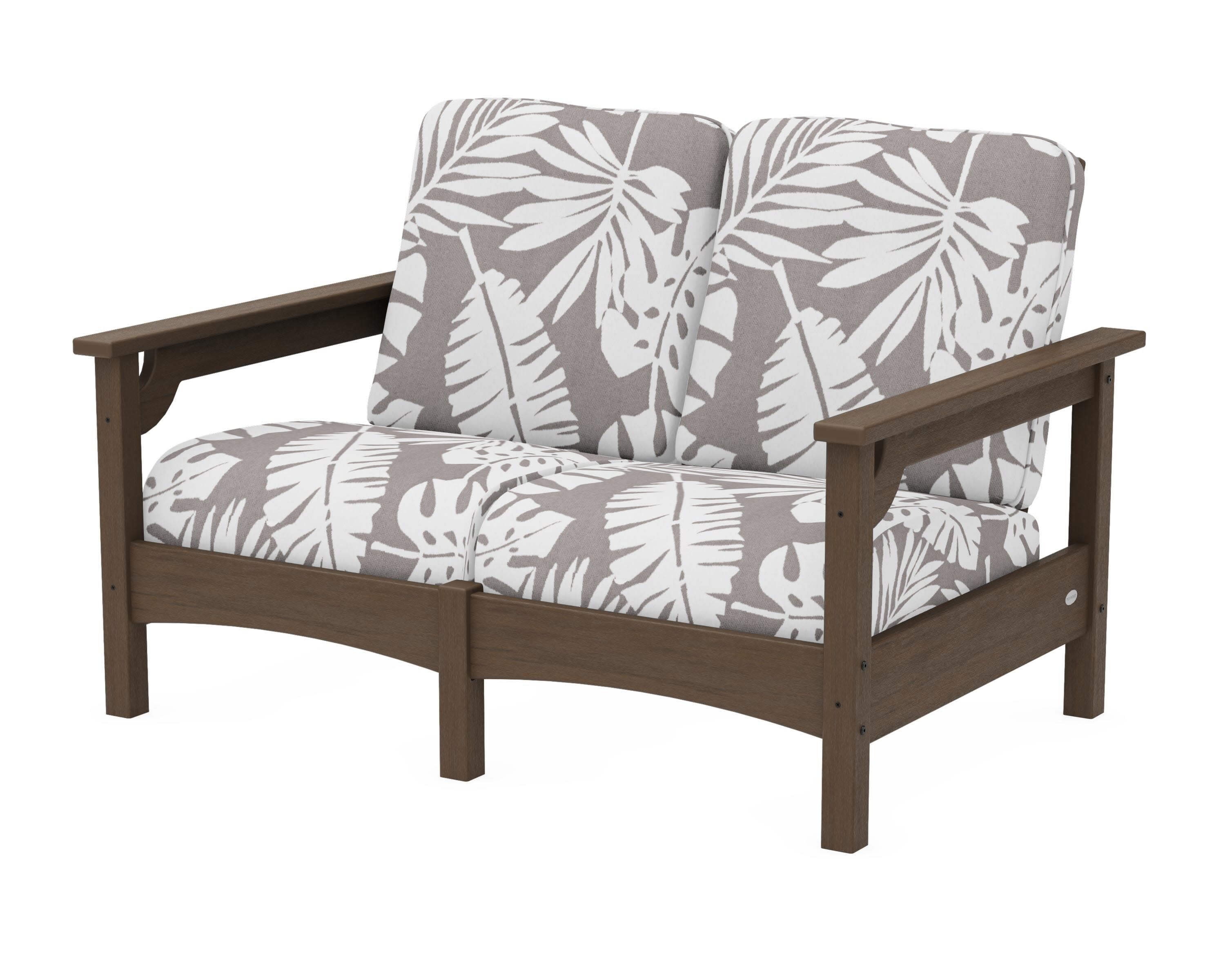 Club Loveseat in Kona / Leaf Grey Mist
