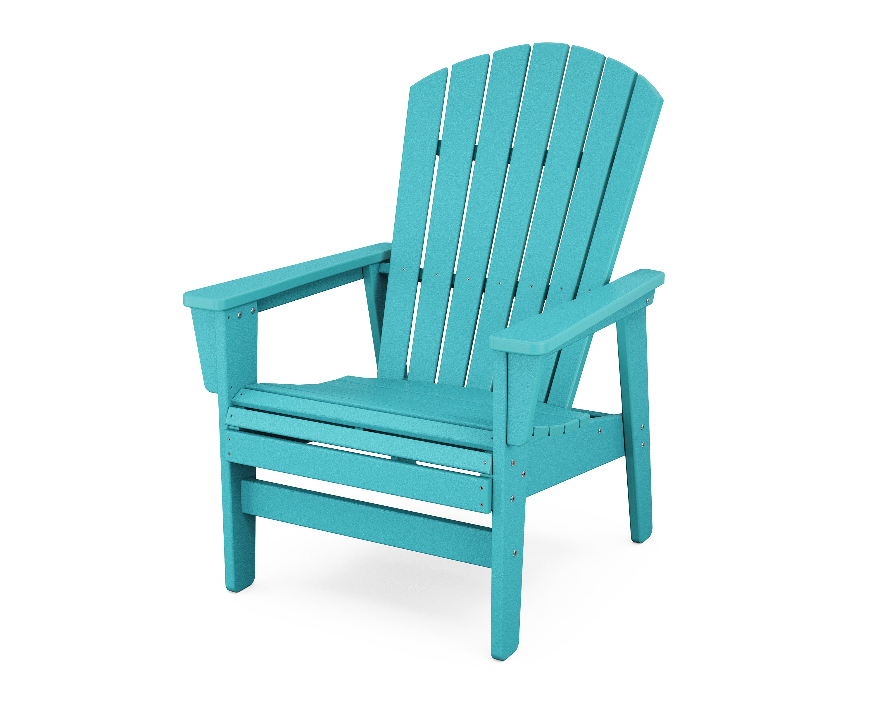 Nautical Grand Upright Adirondack Chair in Aruba