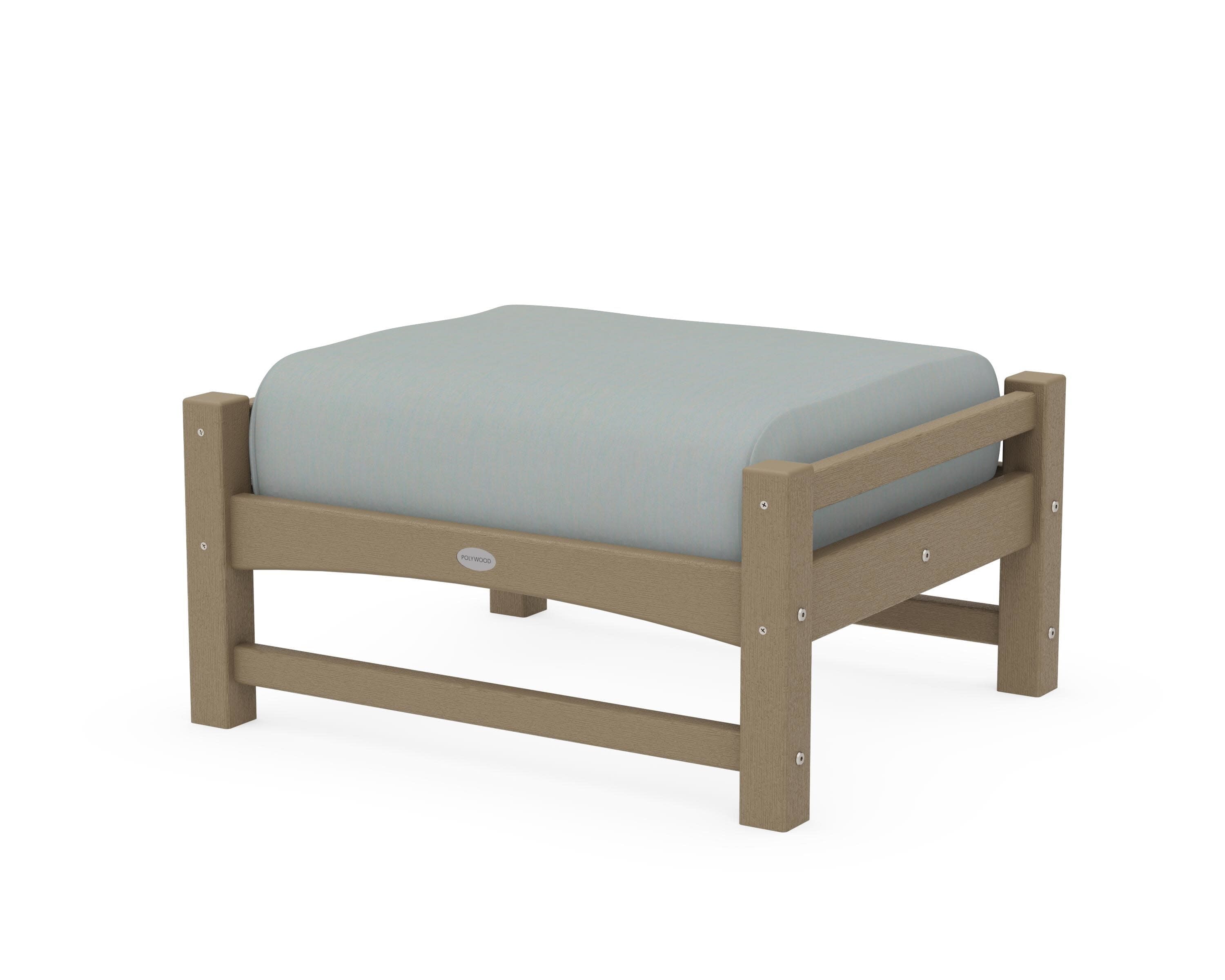 Club Ottoman in Vintage Sahara / Spa