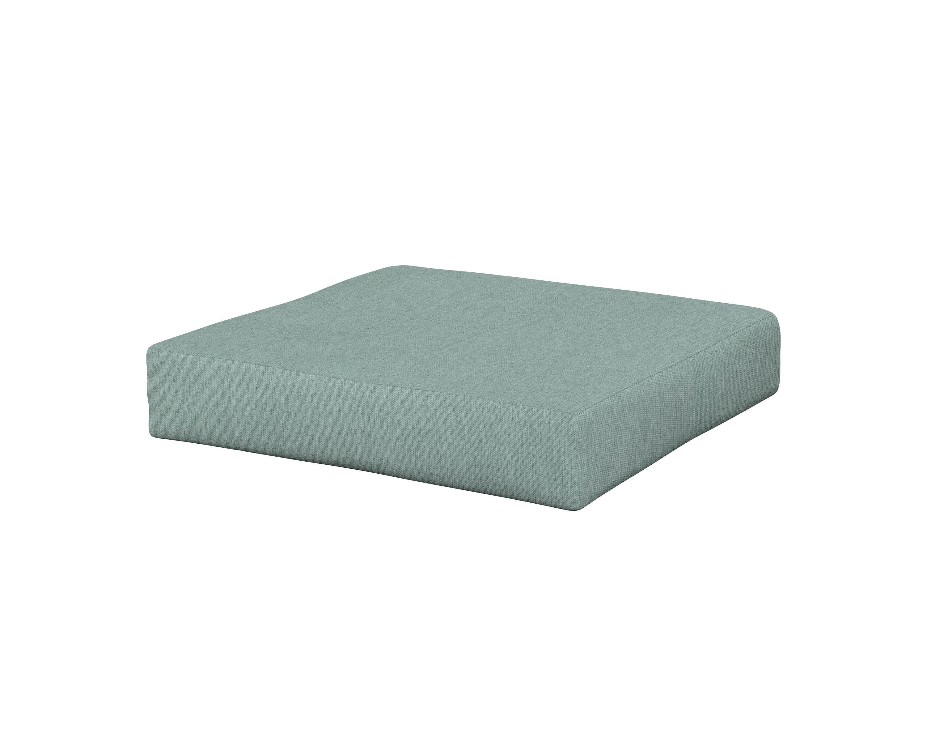 Prescott Ottoman Cushion in Glacier Spa