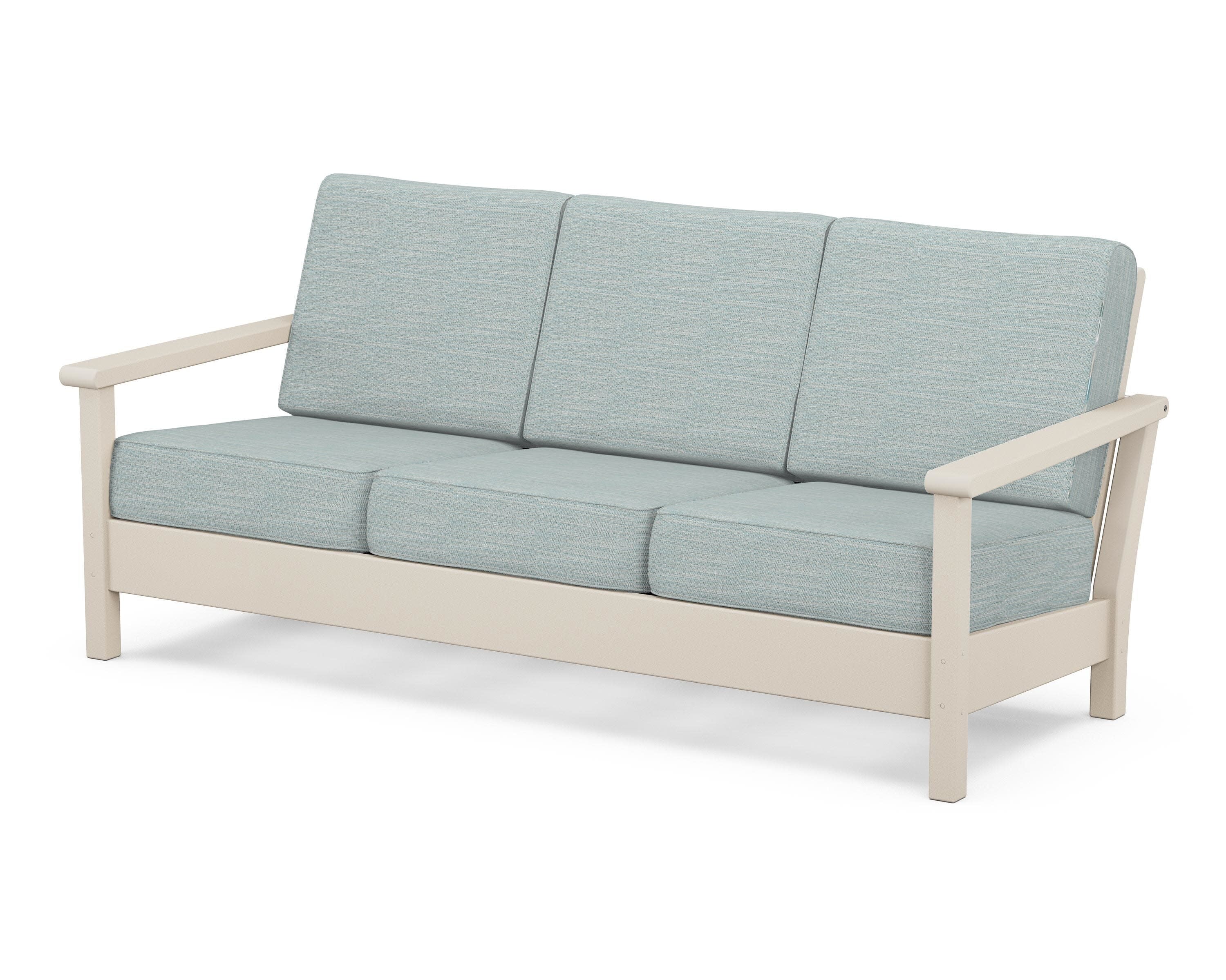 Harbour Deep Seating Sofa in Sand / Soothe Mist