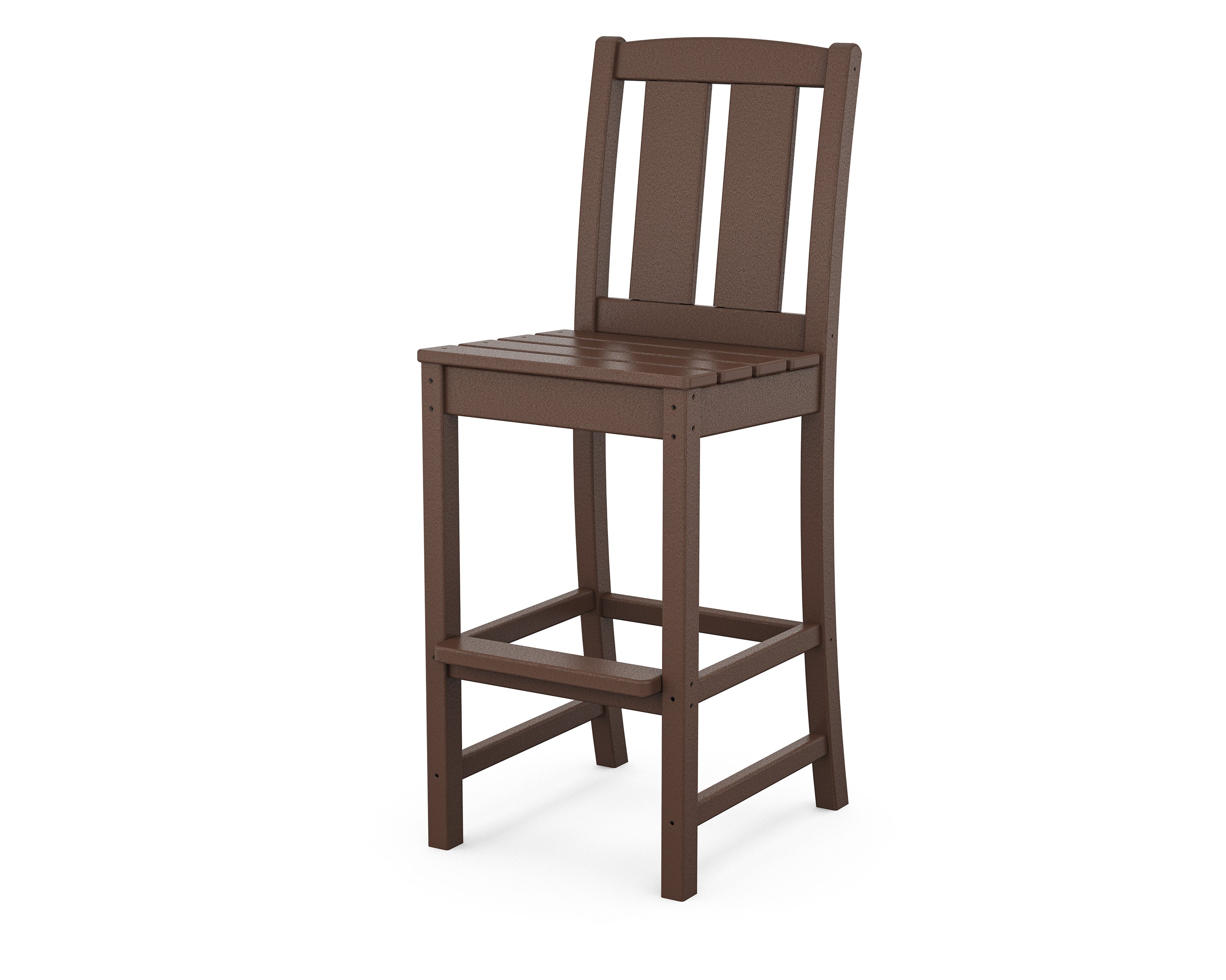 Mission Bar Side Chair in Mahogany