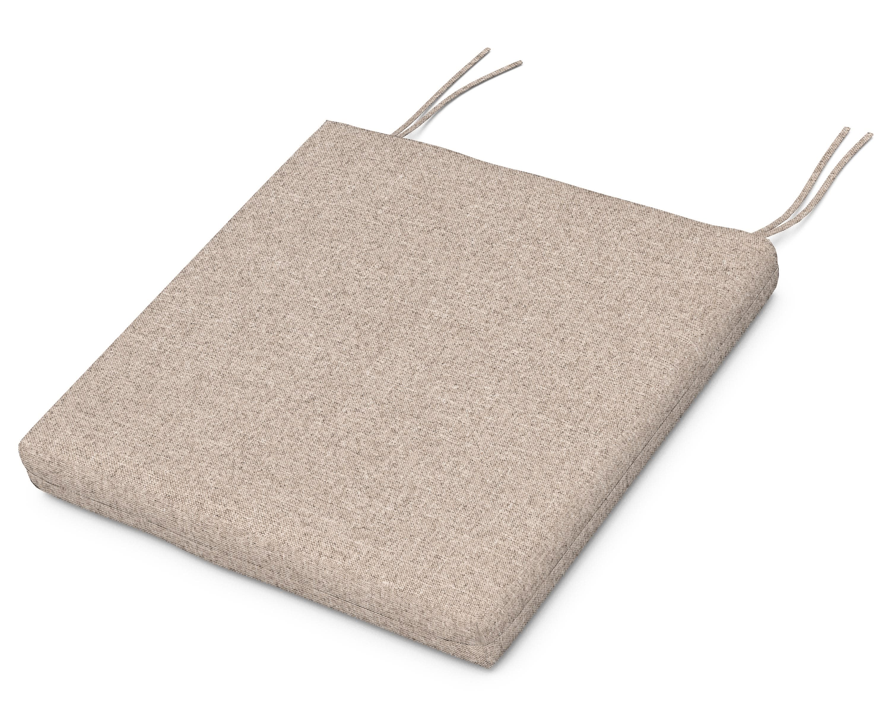 Acadia Dining Side Seat Pad in Wheat