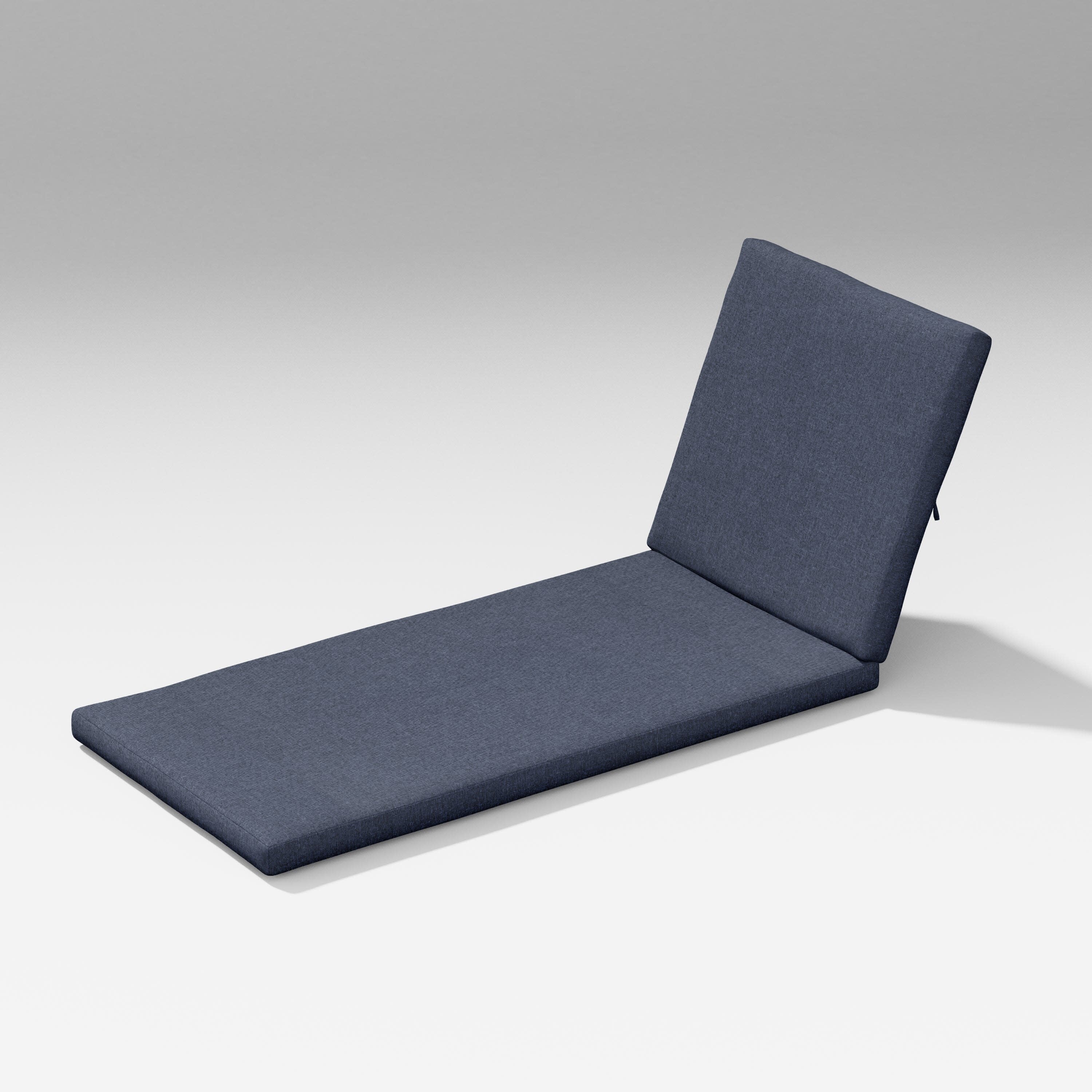 Latitude Chaise Lounge Full Cushion in Stone Blue