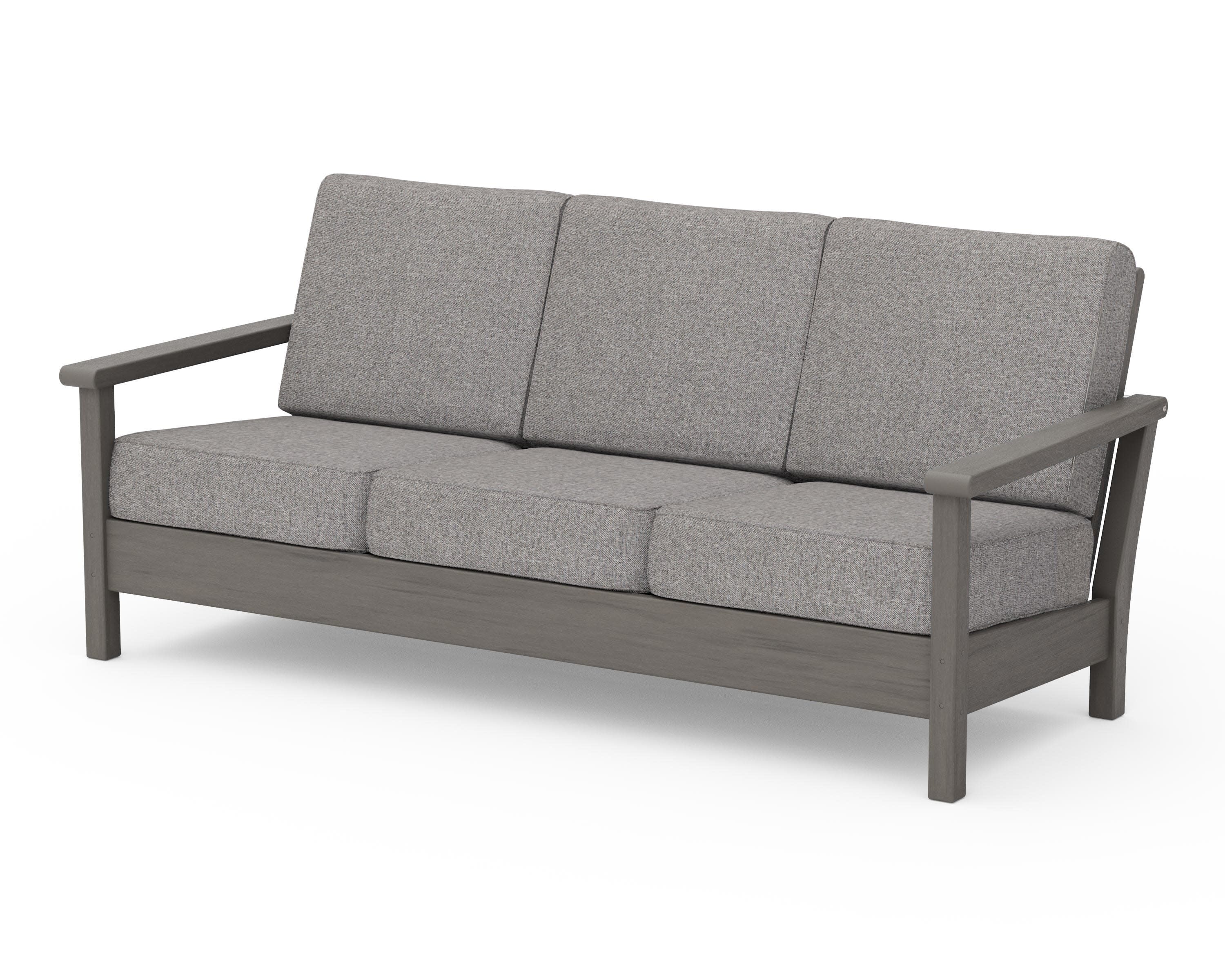 Harbour Deep Seating Sofa in Driftwood / Grey Mist