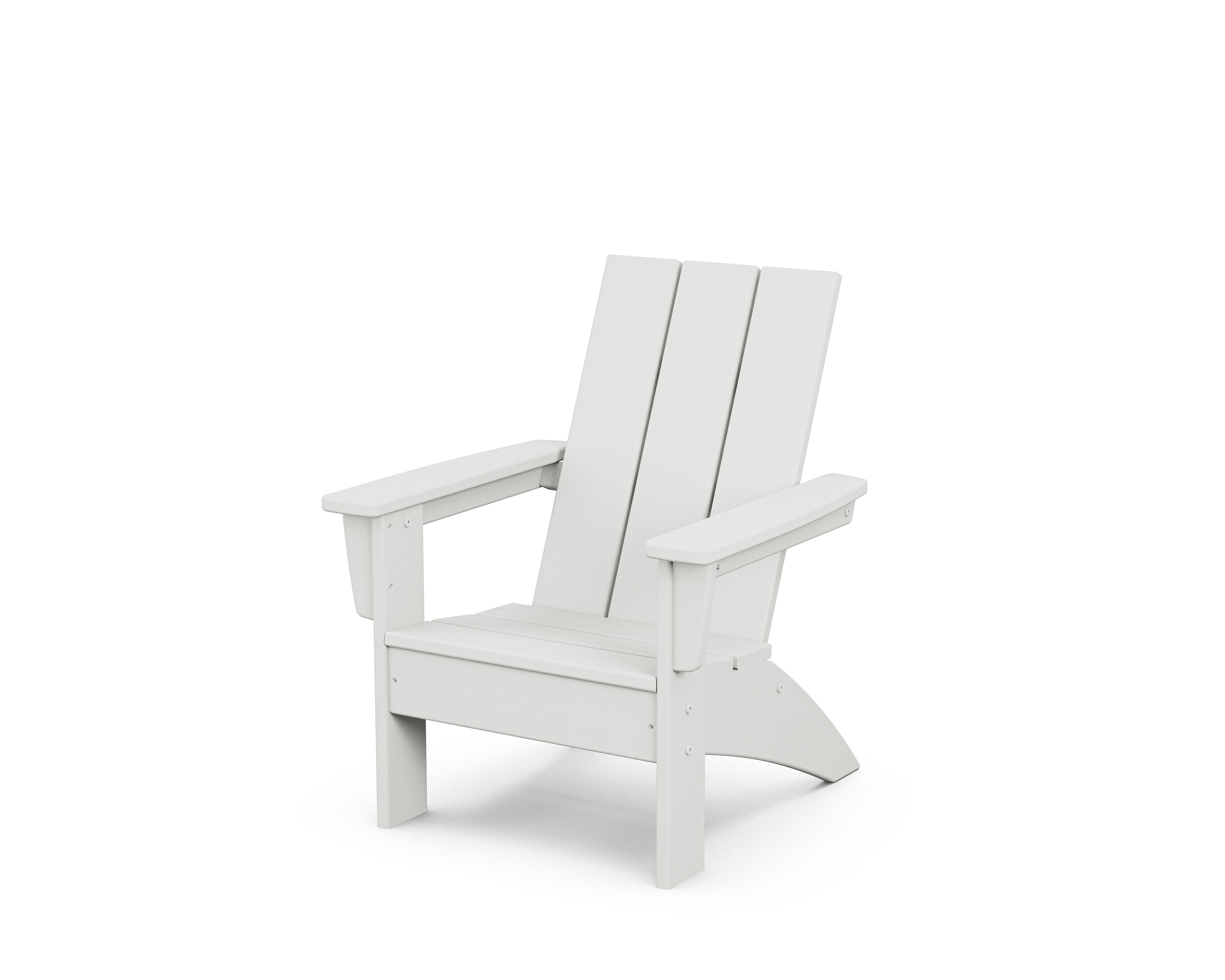 Kids Modern Adirondack Chair in White