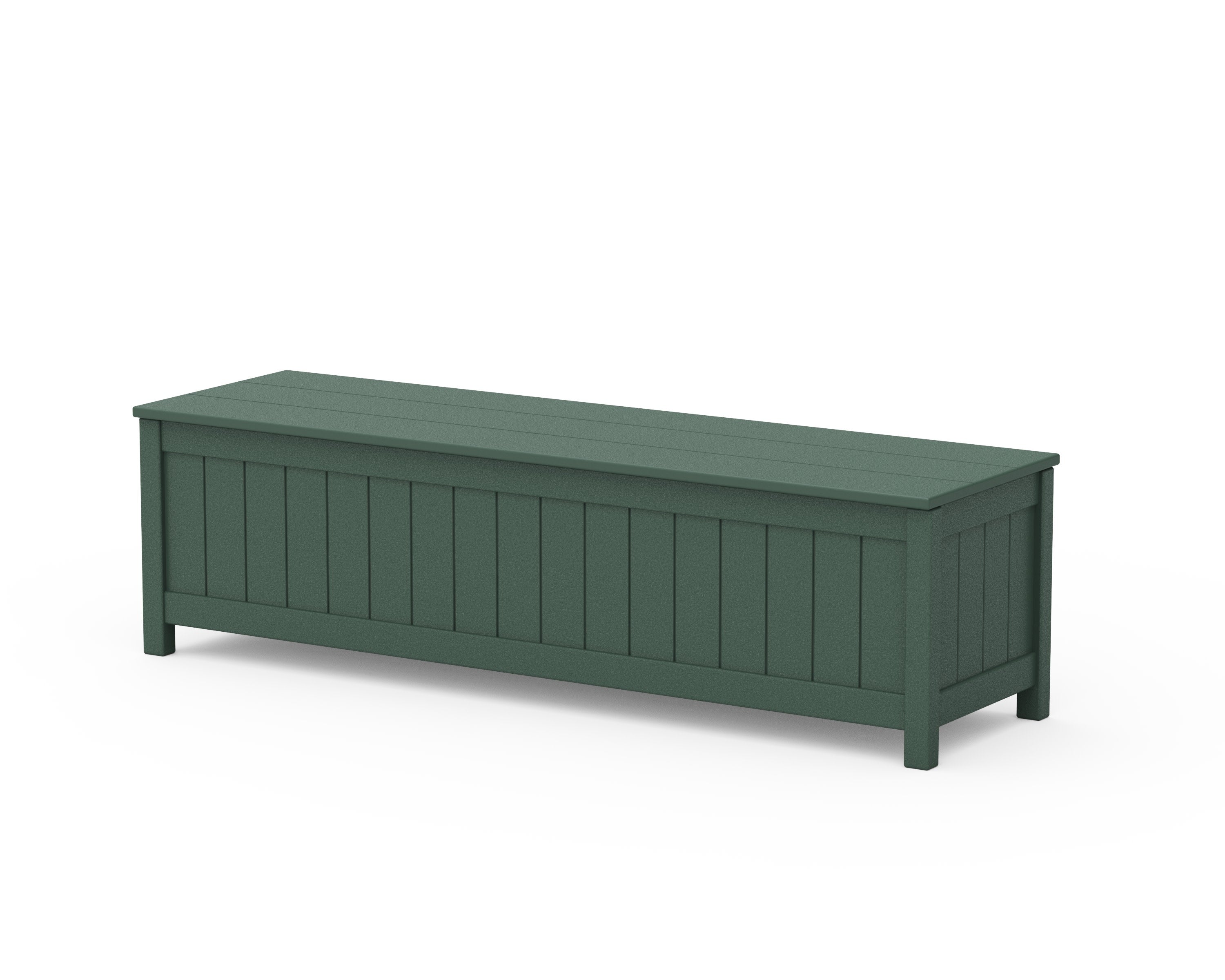Vineyard 60" Storage Bench in Green