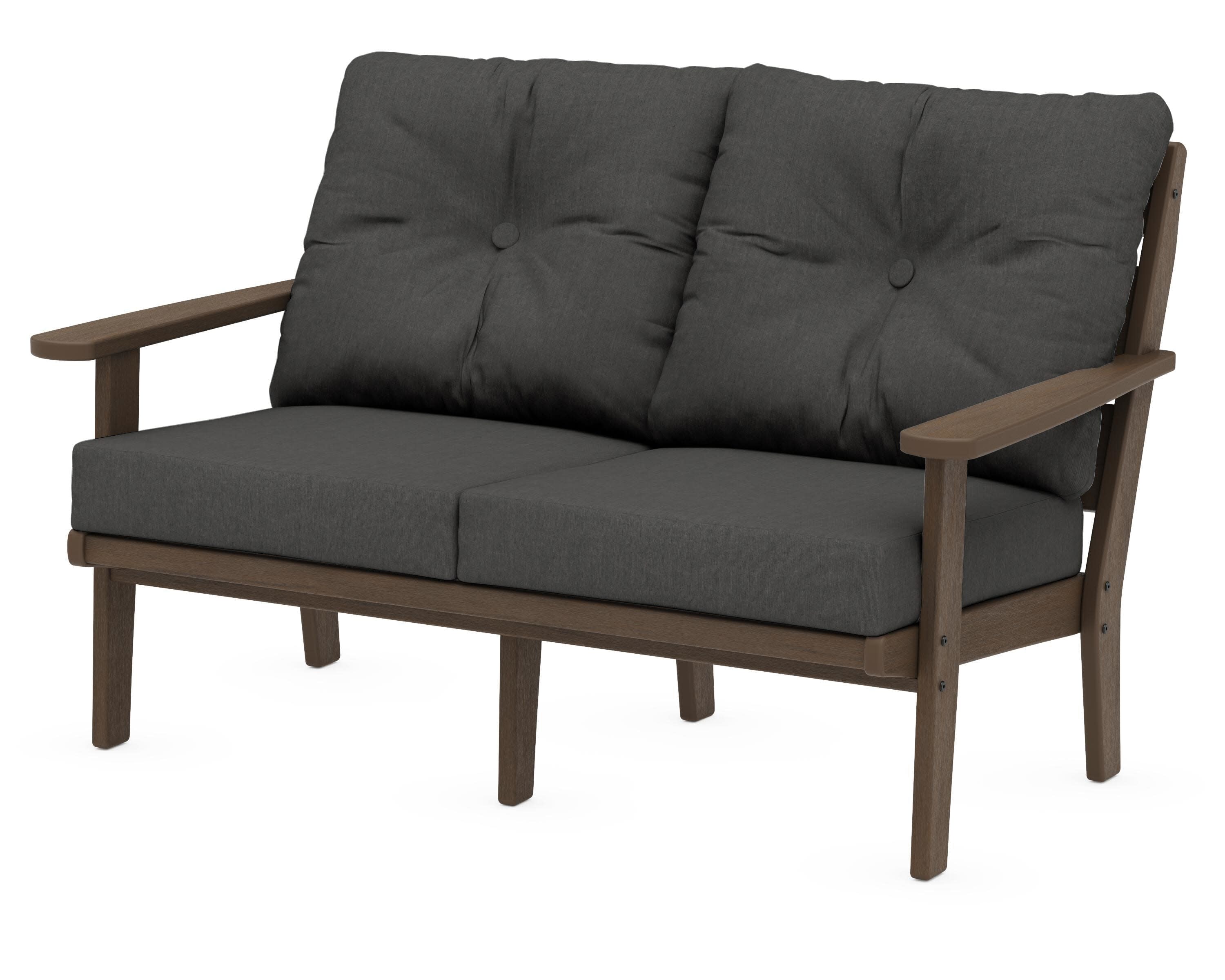 Lakeside Deep Seating Loveseat in Kona / Spectrum Carbon