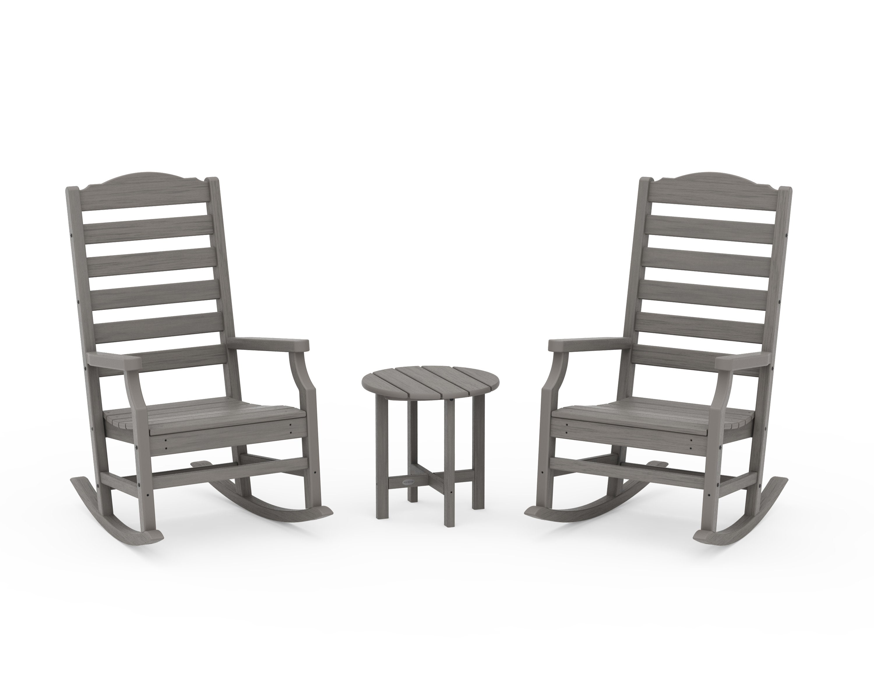 Savannah 3-Piece Rocking Chair Set in Driftwood