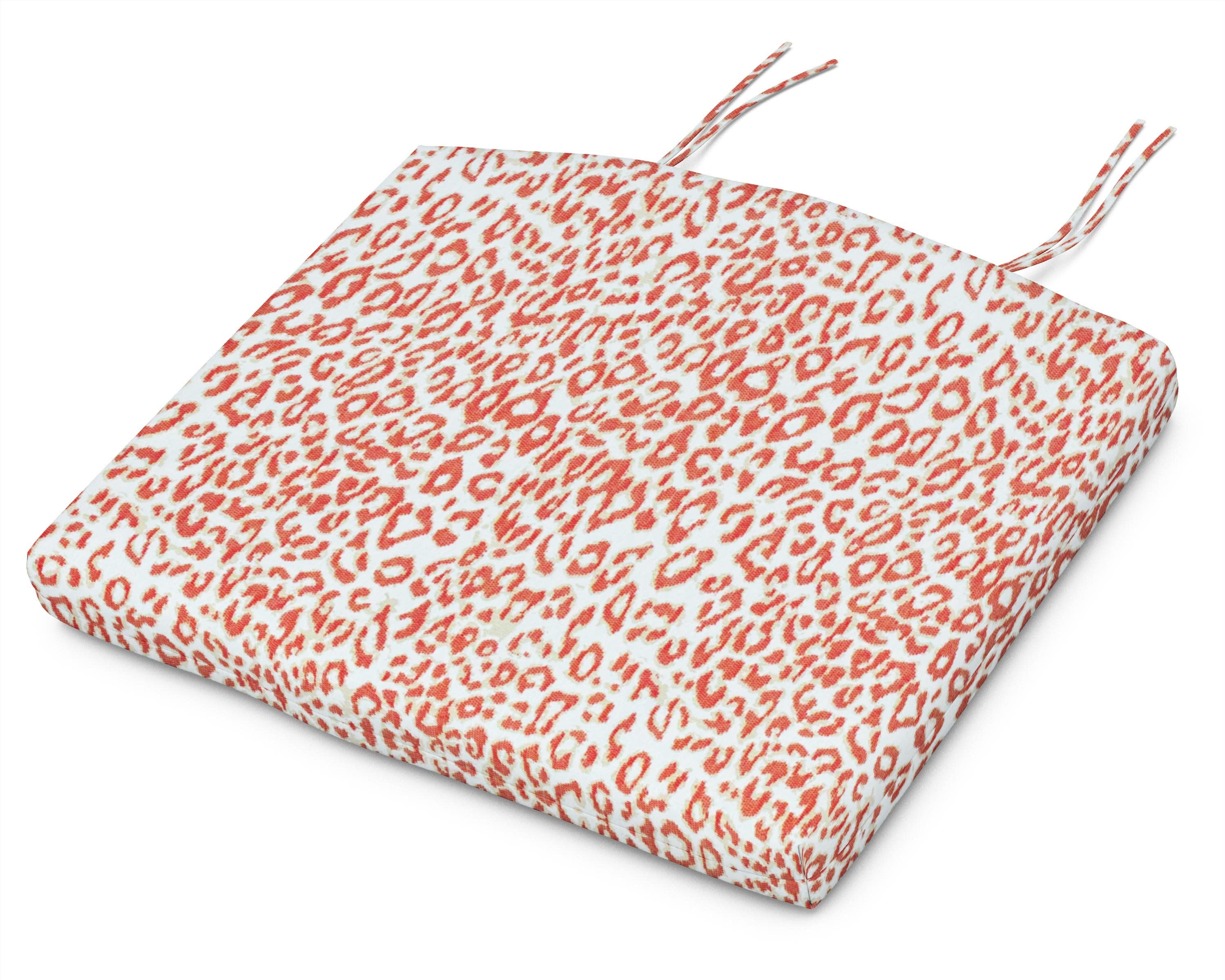 Standard Seat Cushion 18.5"D x 24"W x 2.5"H in Safari Coral