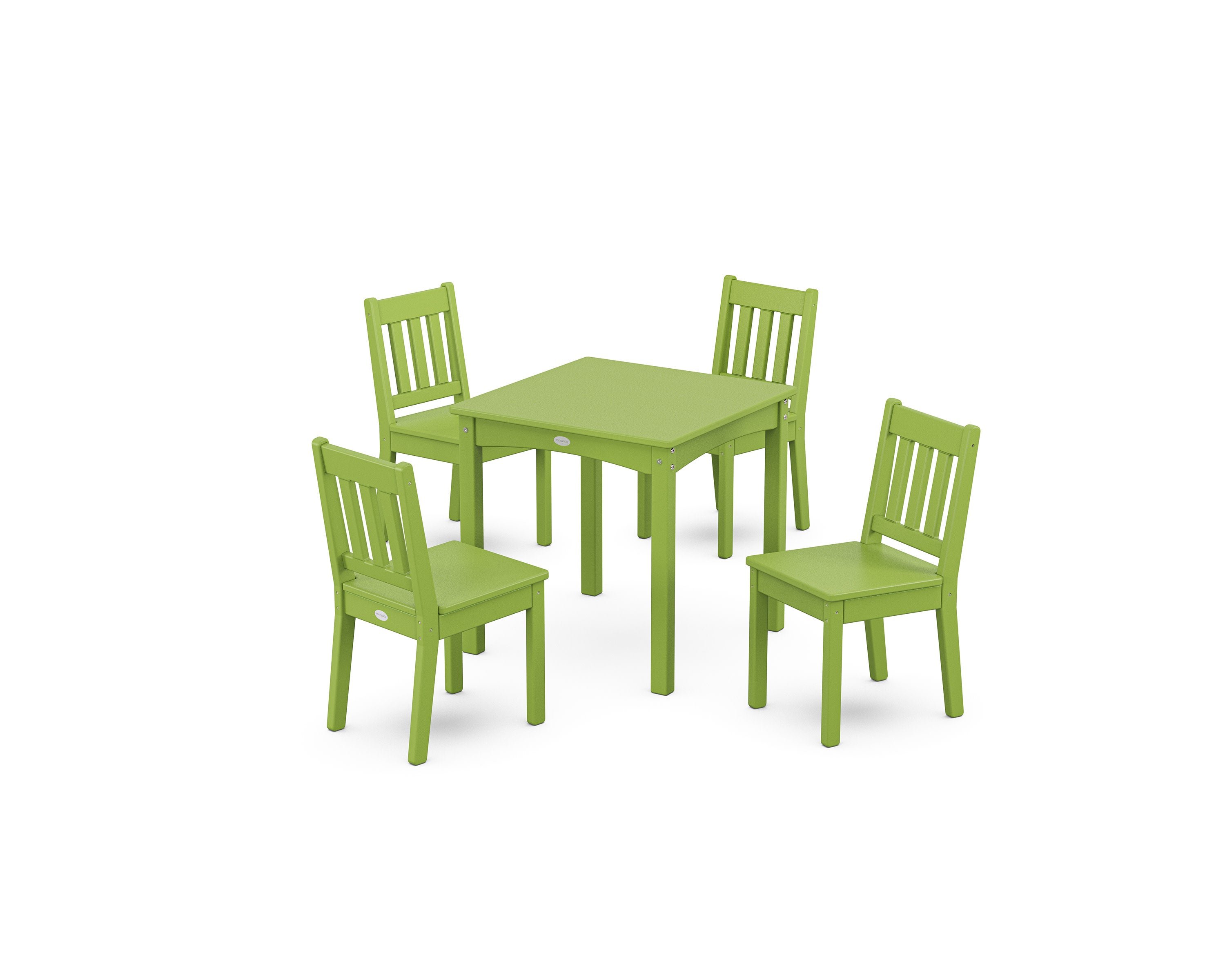 Vineyard Kids 5-Piece Dining Set in Lime