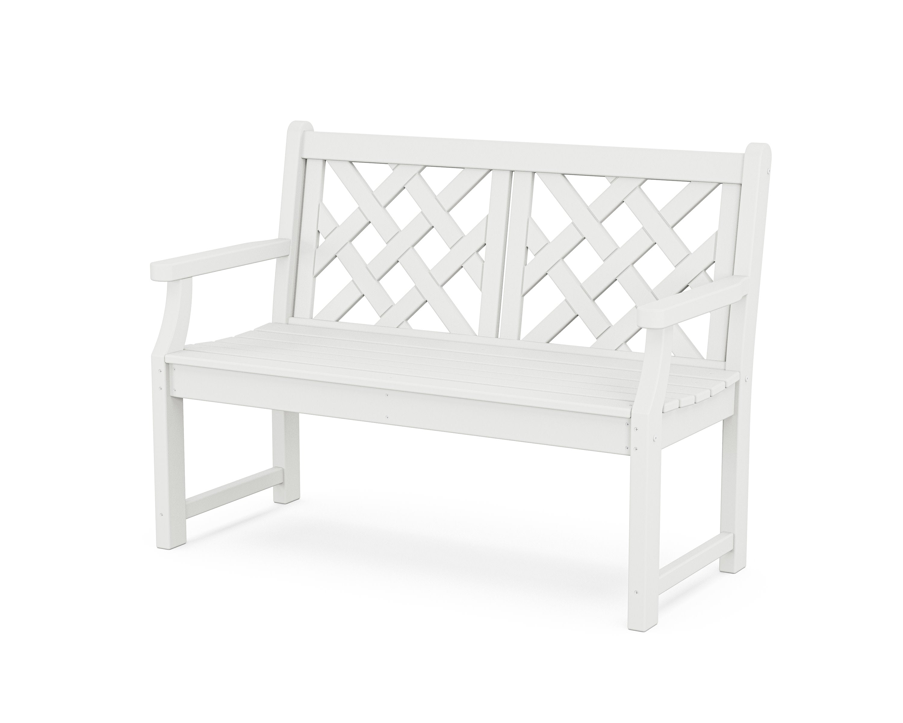 Wovendale 48" Bench in White