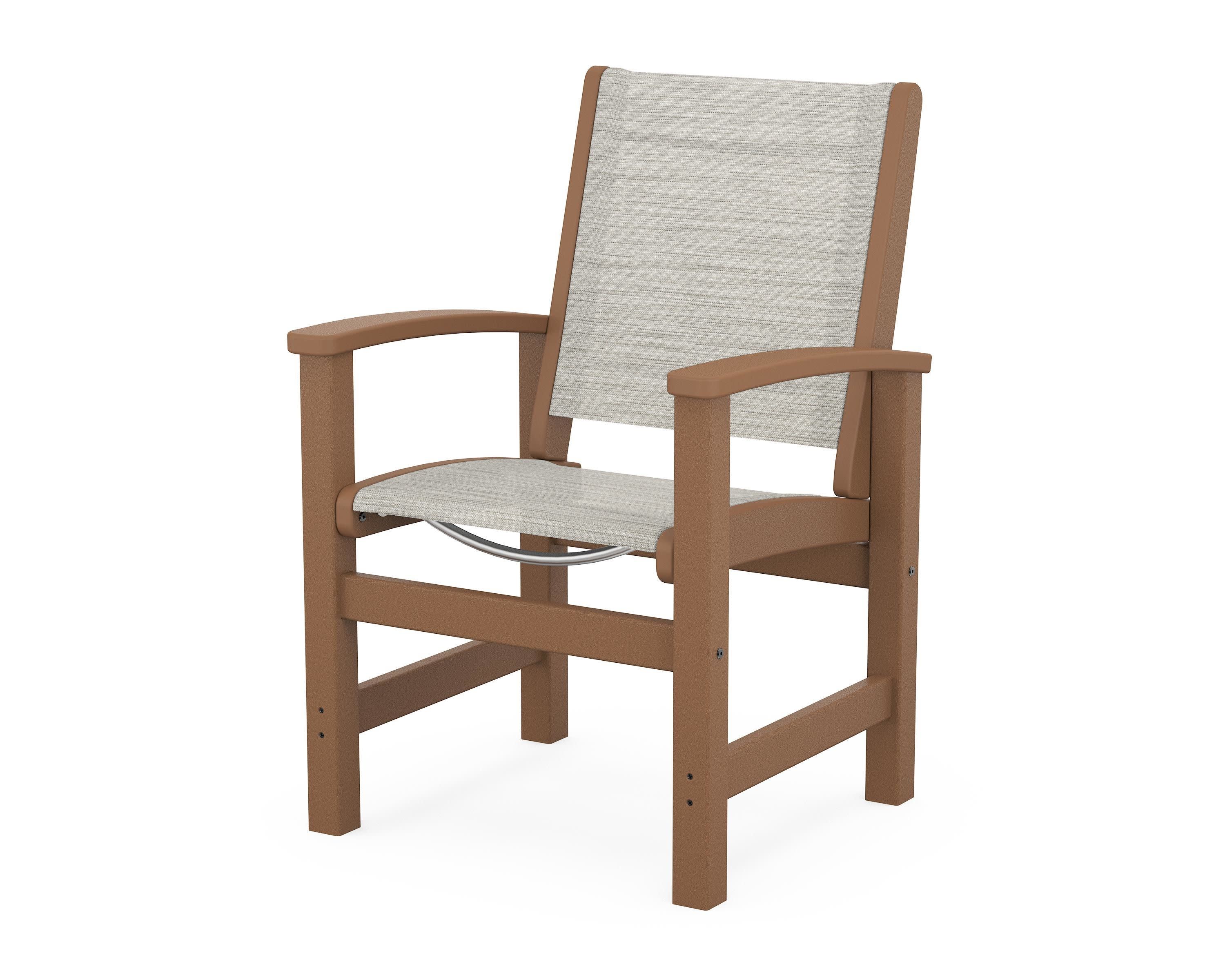 Coastal Dining Chair in Teak / Birch Sling