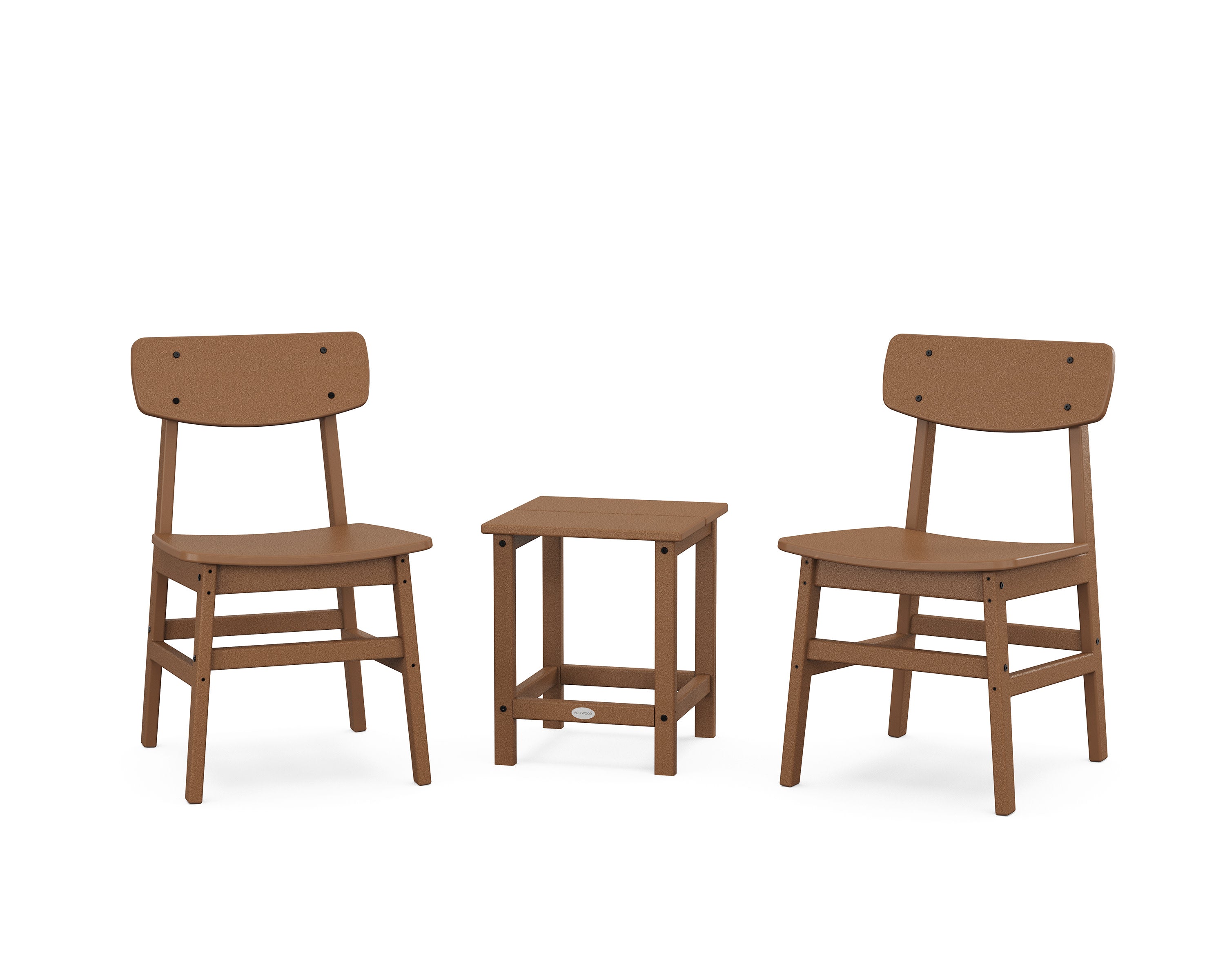 Modern Studio Urban Chair 3-Piece Seating Set in Teak
