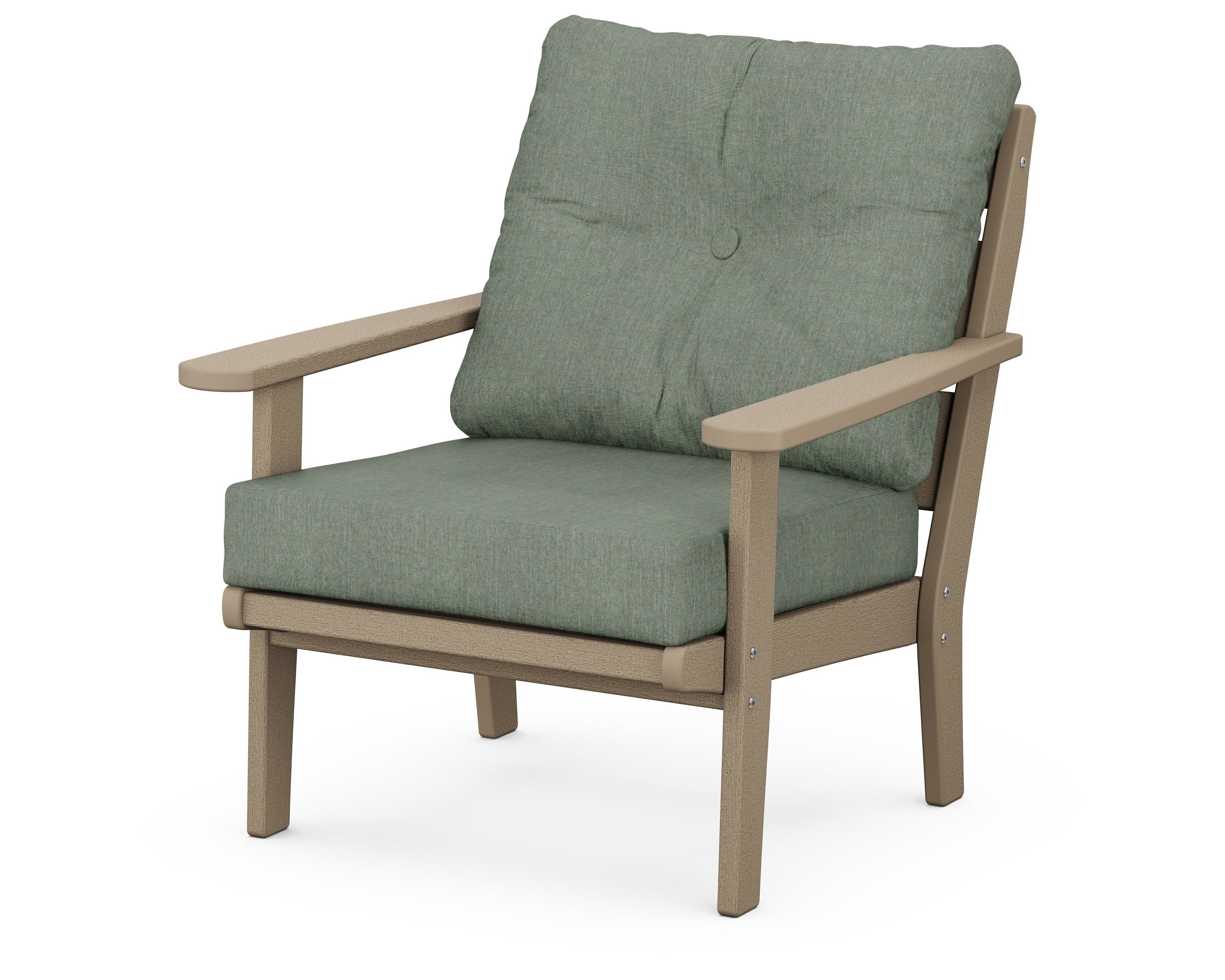 Lakeside Deep Seating Chair in Vintage Sahara / Cast Sage