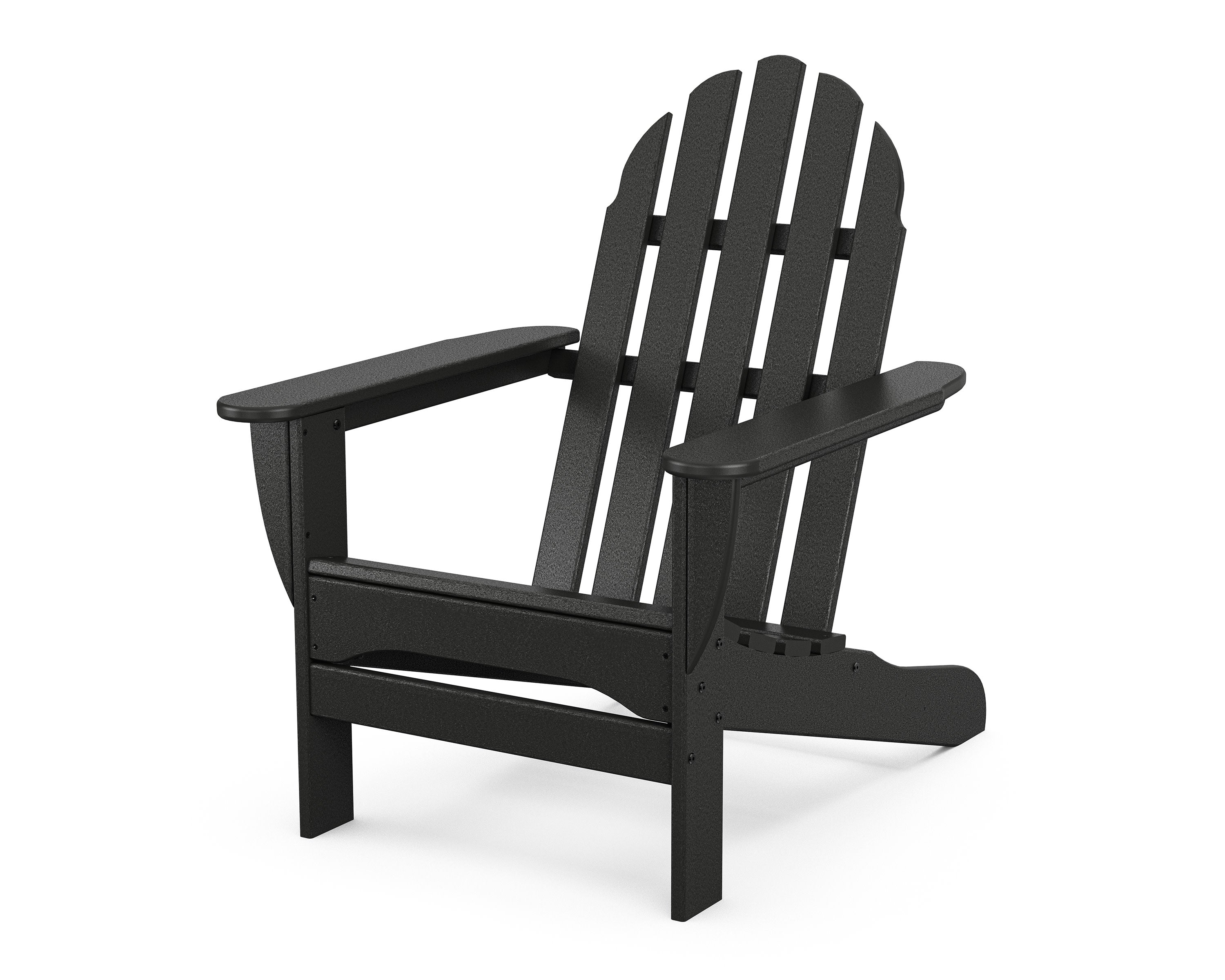 Classic Adirondack Chair in Black