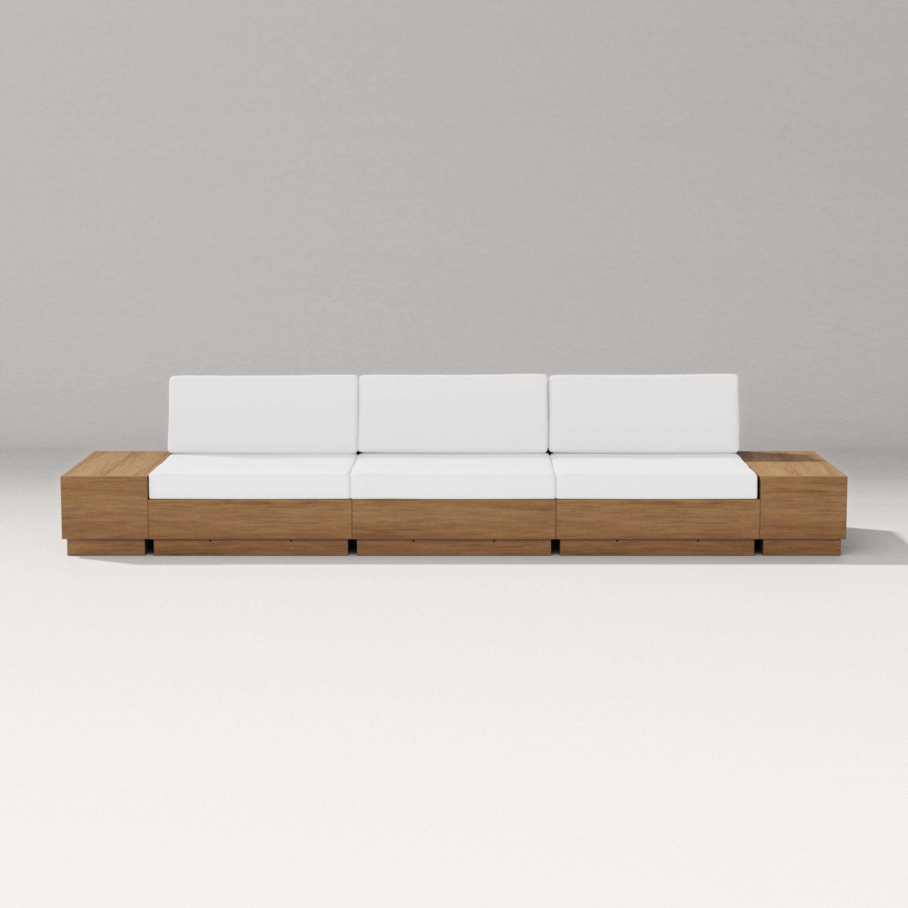 Elevate Straight Sectional in Natural / Natural
