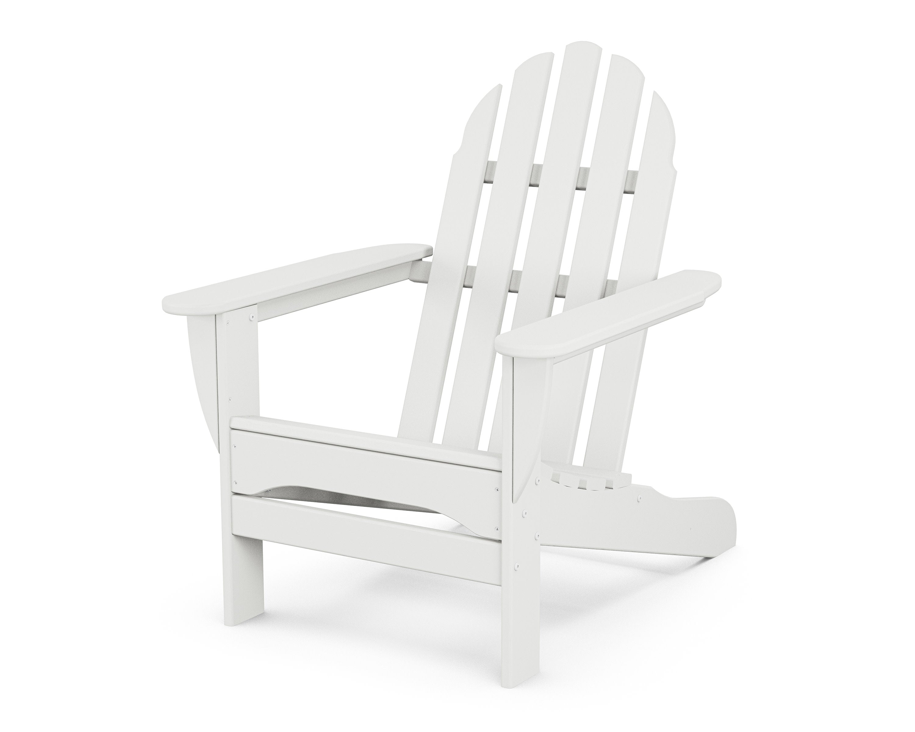 Classic Adirondack Chair in White