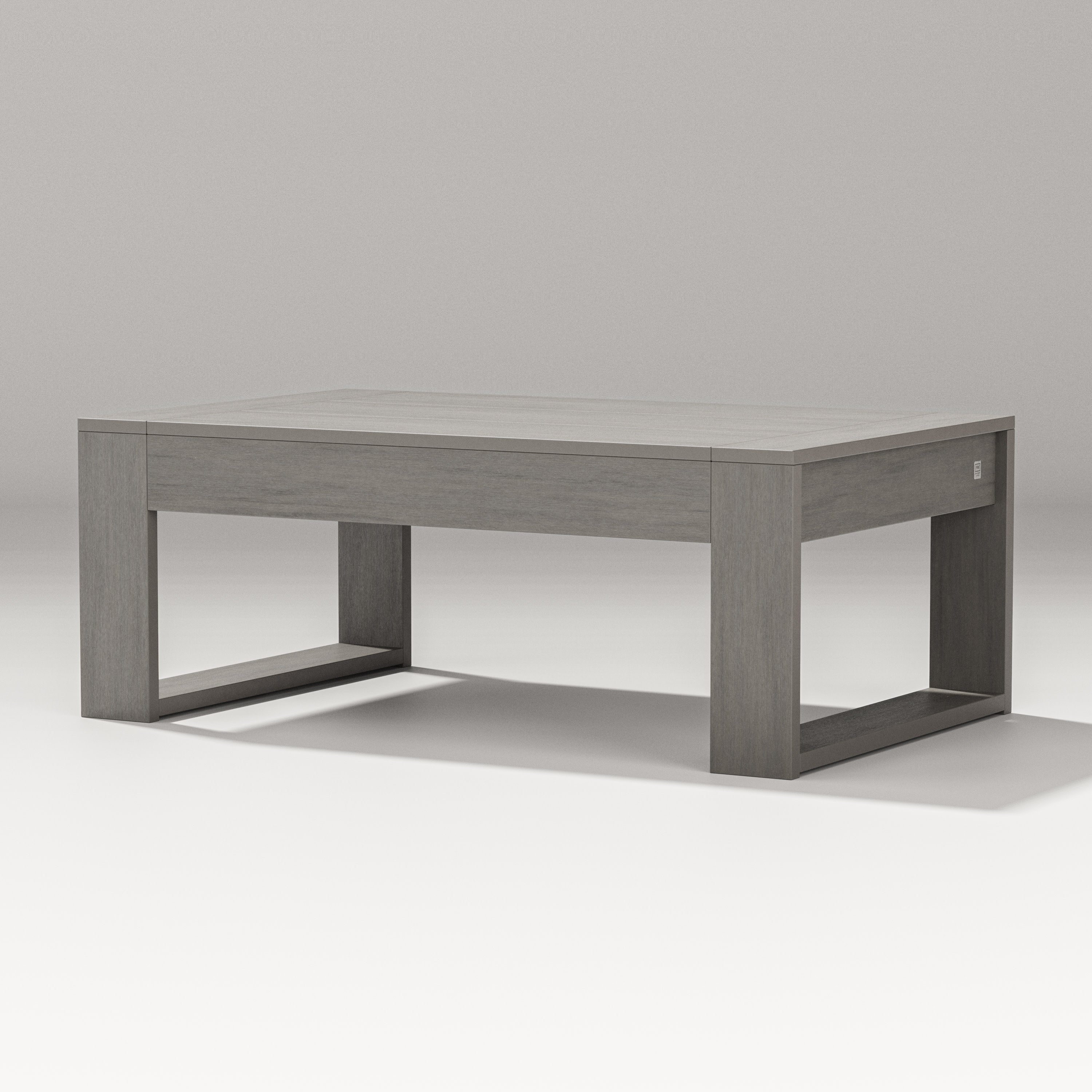 Latitude Rectangle Coffee Table in Driftwood